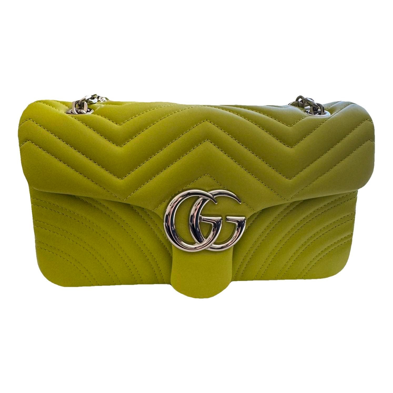 GG Marmont Flap leather crossbody bag