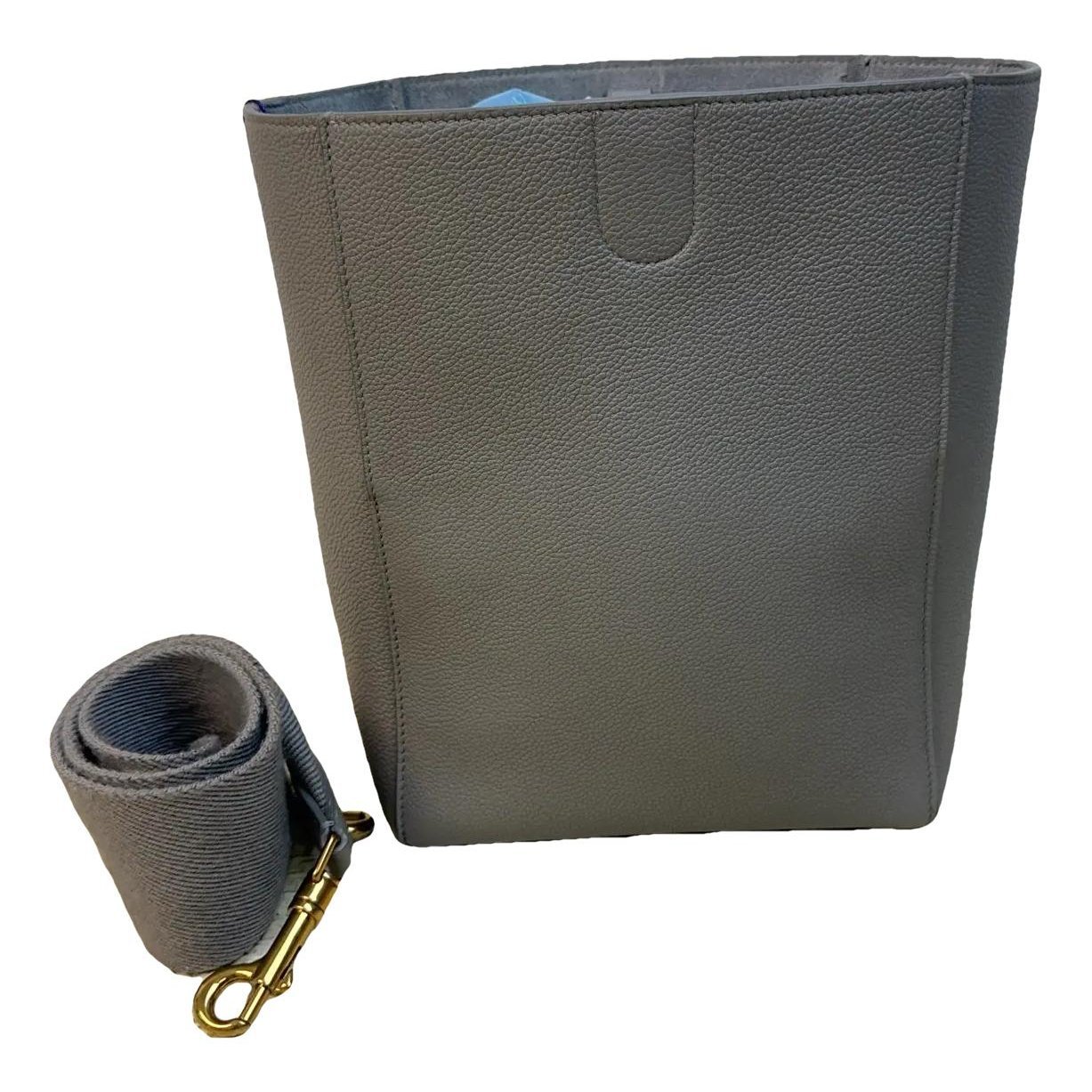 Seau Sangle leather handbag