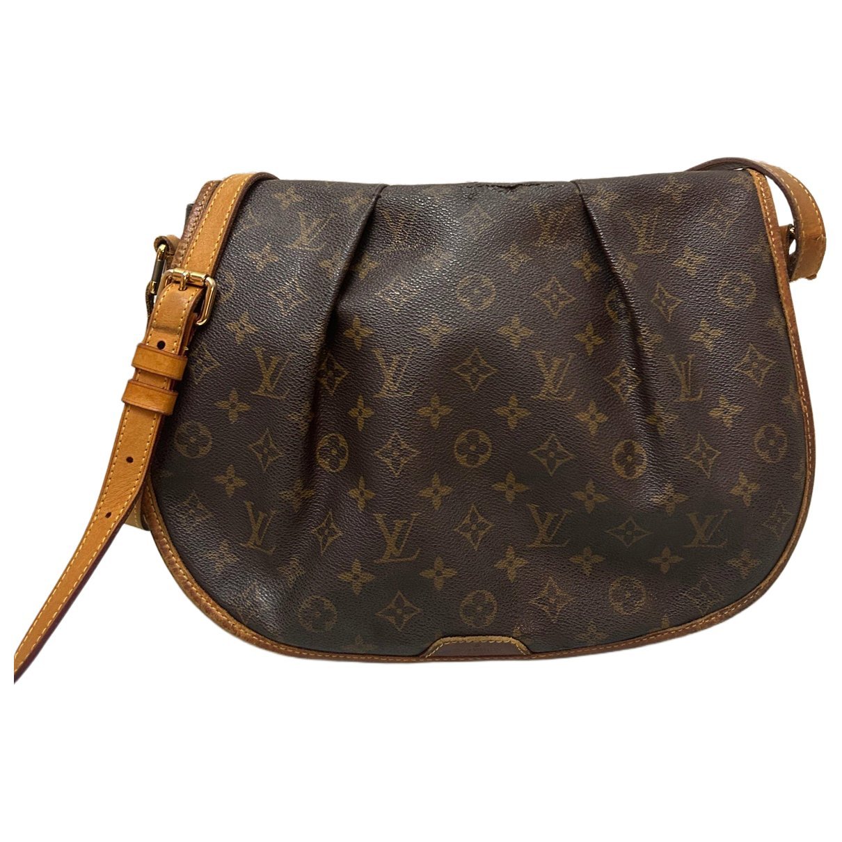 Menilmontant leather crossbody bag