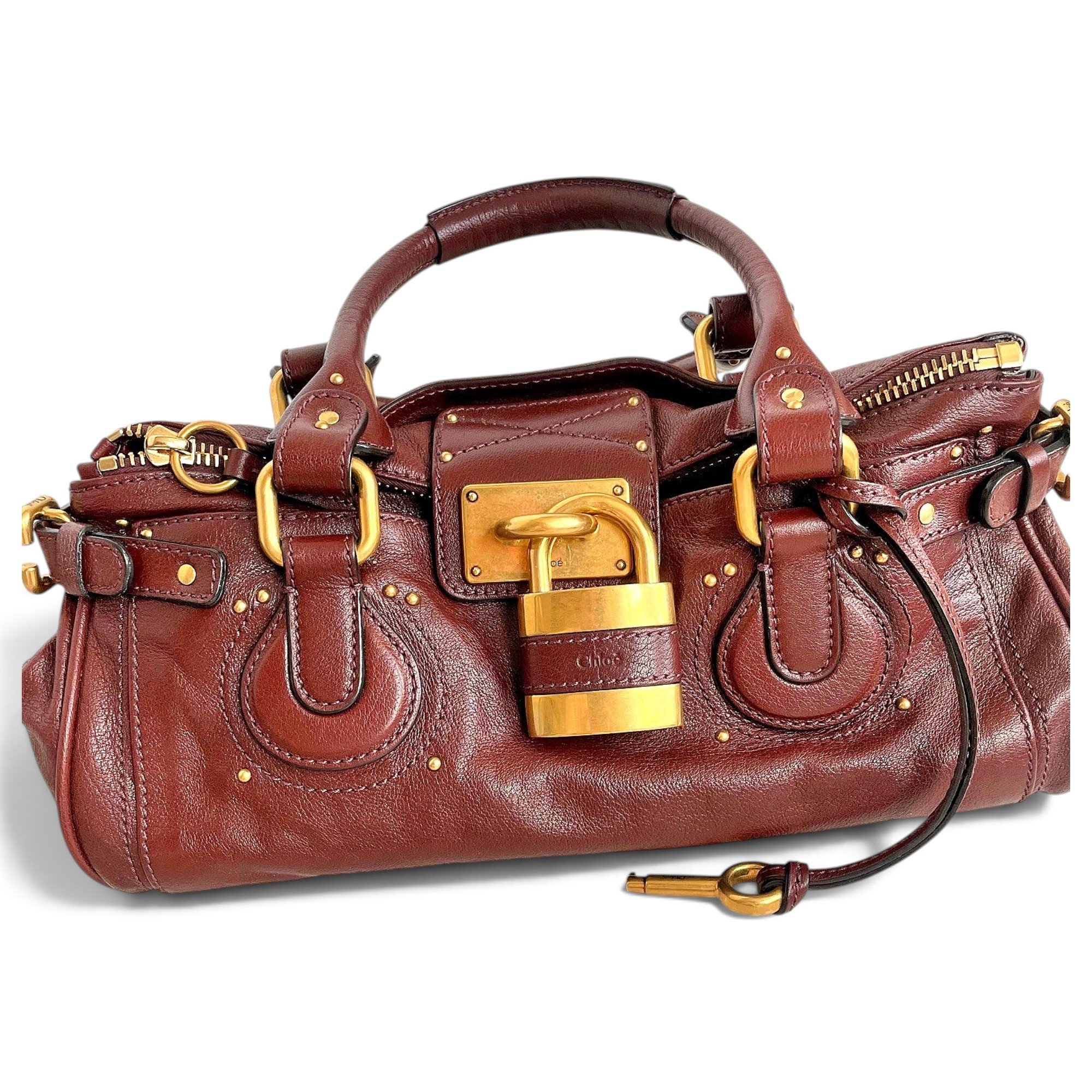 Paddington leather handbag