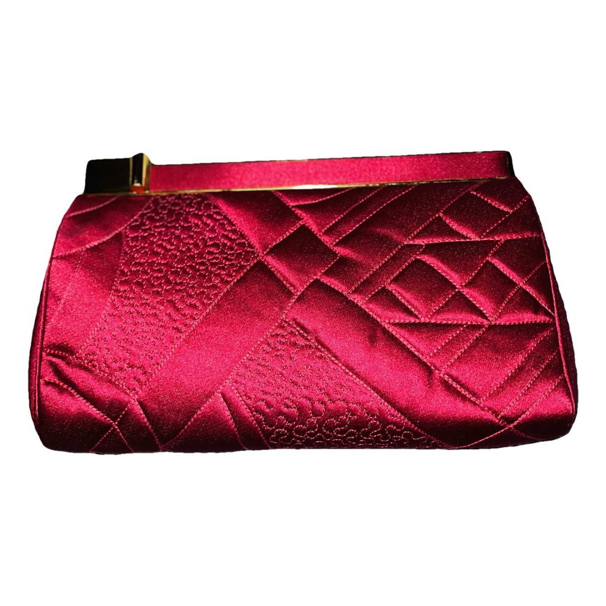 Judith Leiber Silk clutch bag