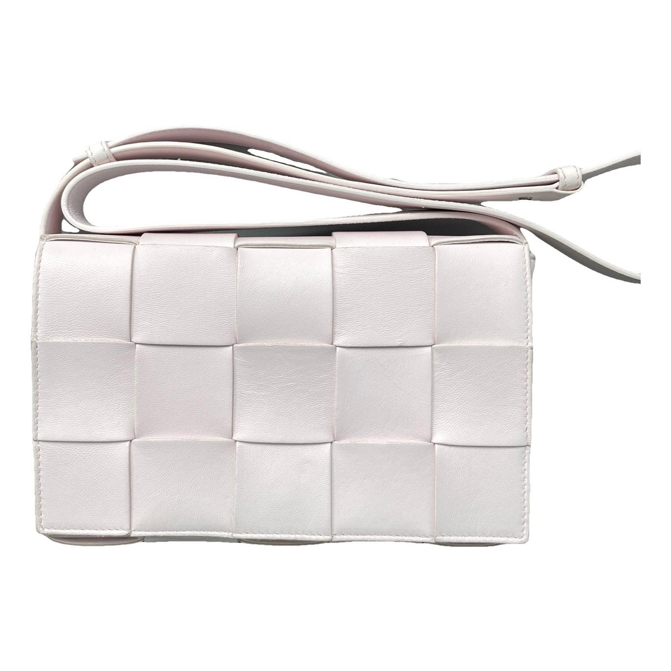 Cassette leather handbag