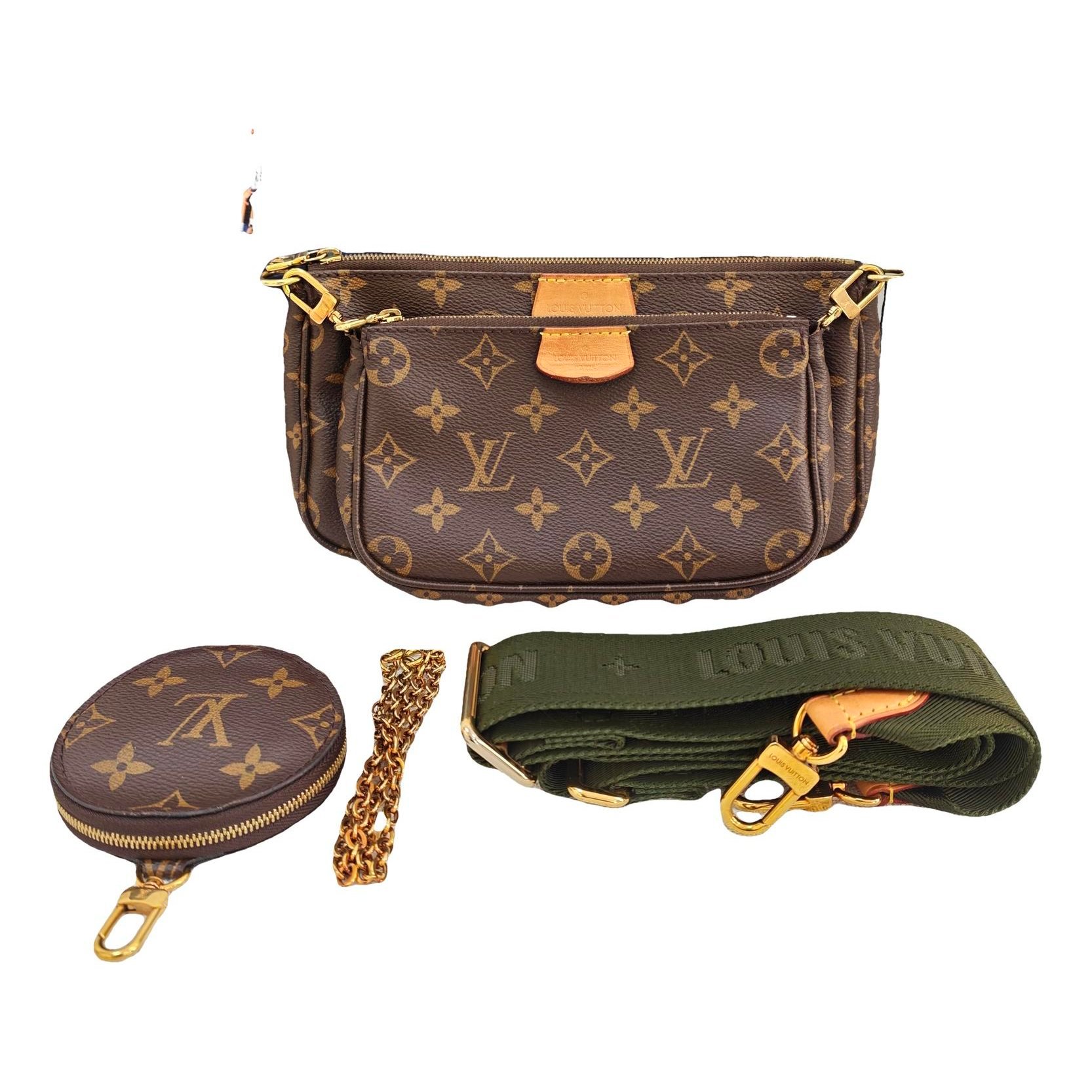 Multi Pochette Accessoires leather handbag