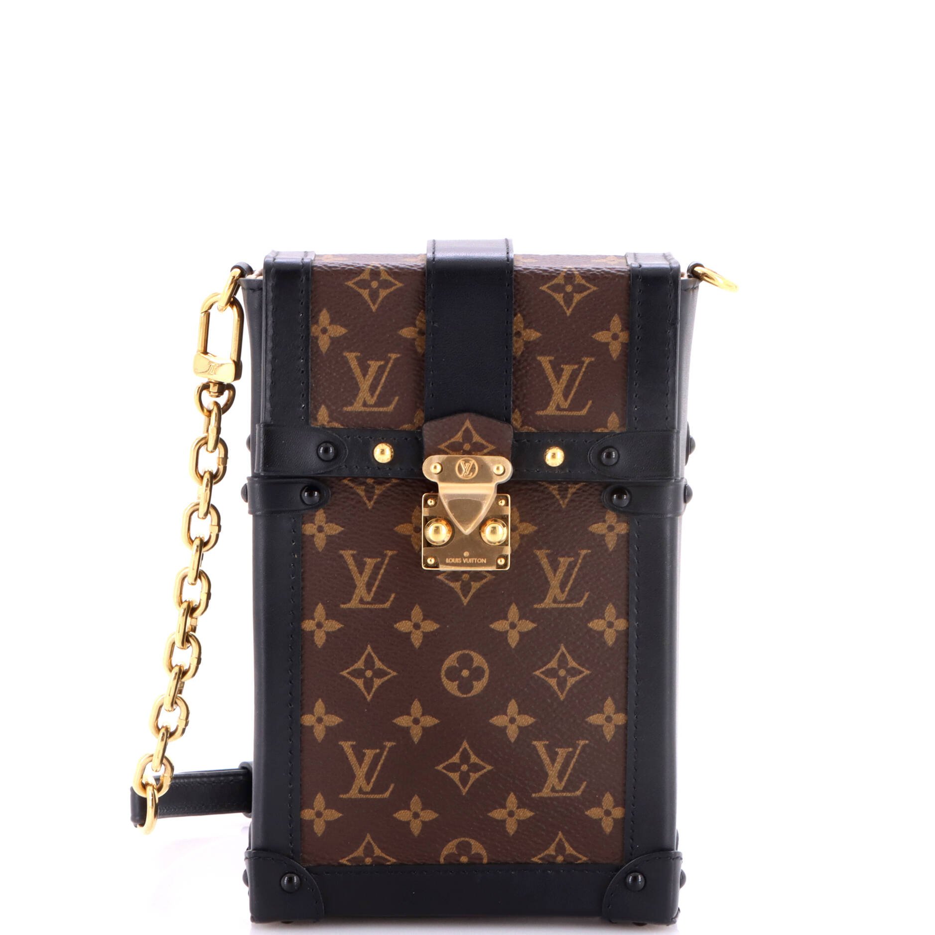 Vertical Trunk Pochette Monogram Canvas