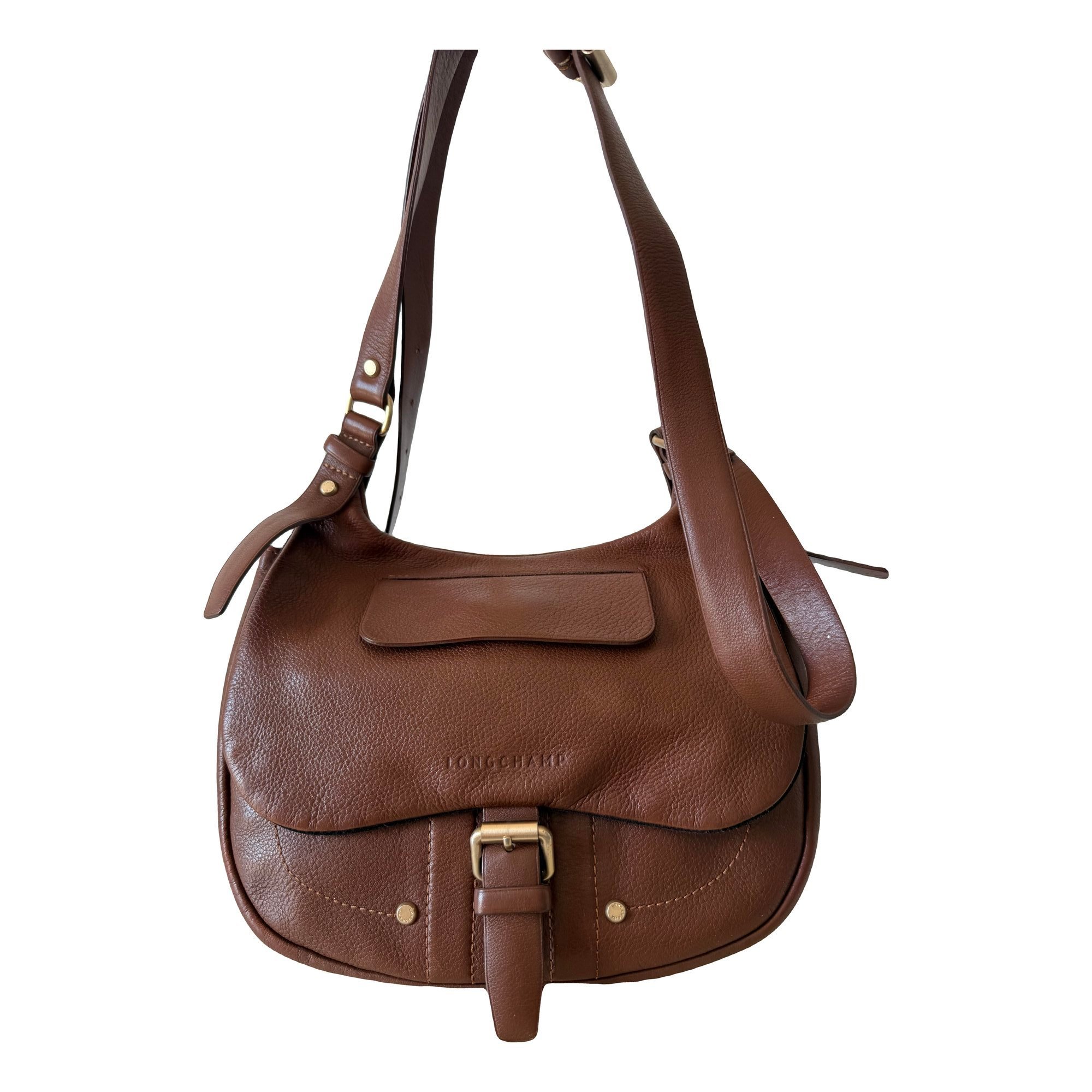 Balzane leather crossbody bag