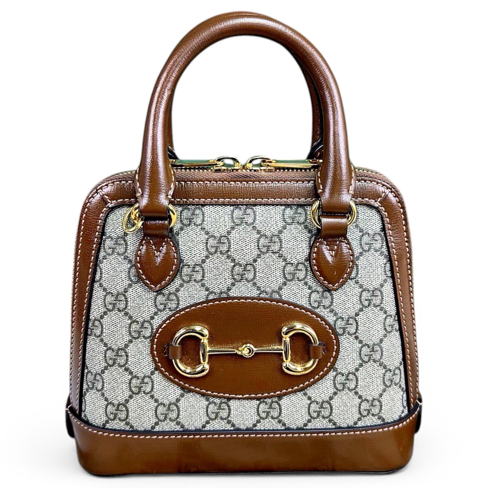 Handle Horsebit 1955 leather handbag