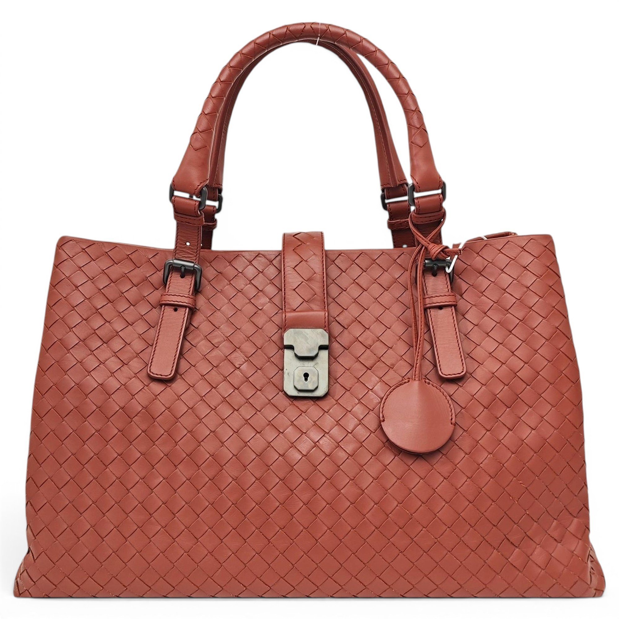 Roma leather tote