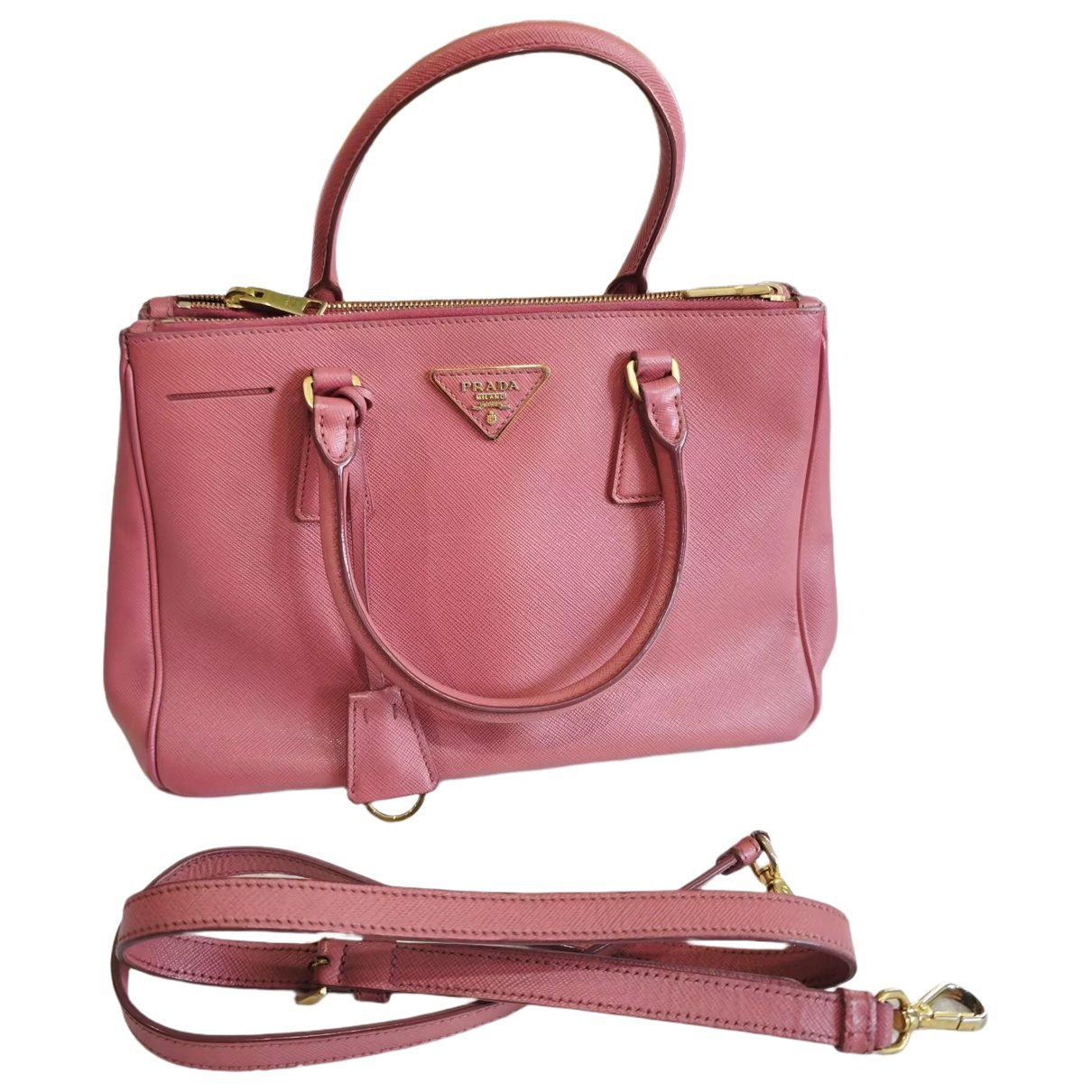 Galleria leather handbag