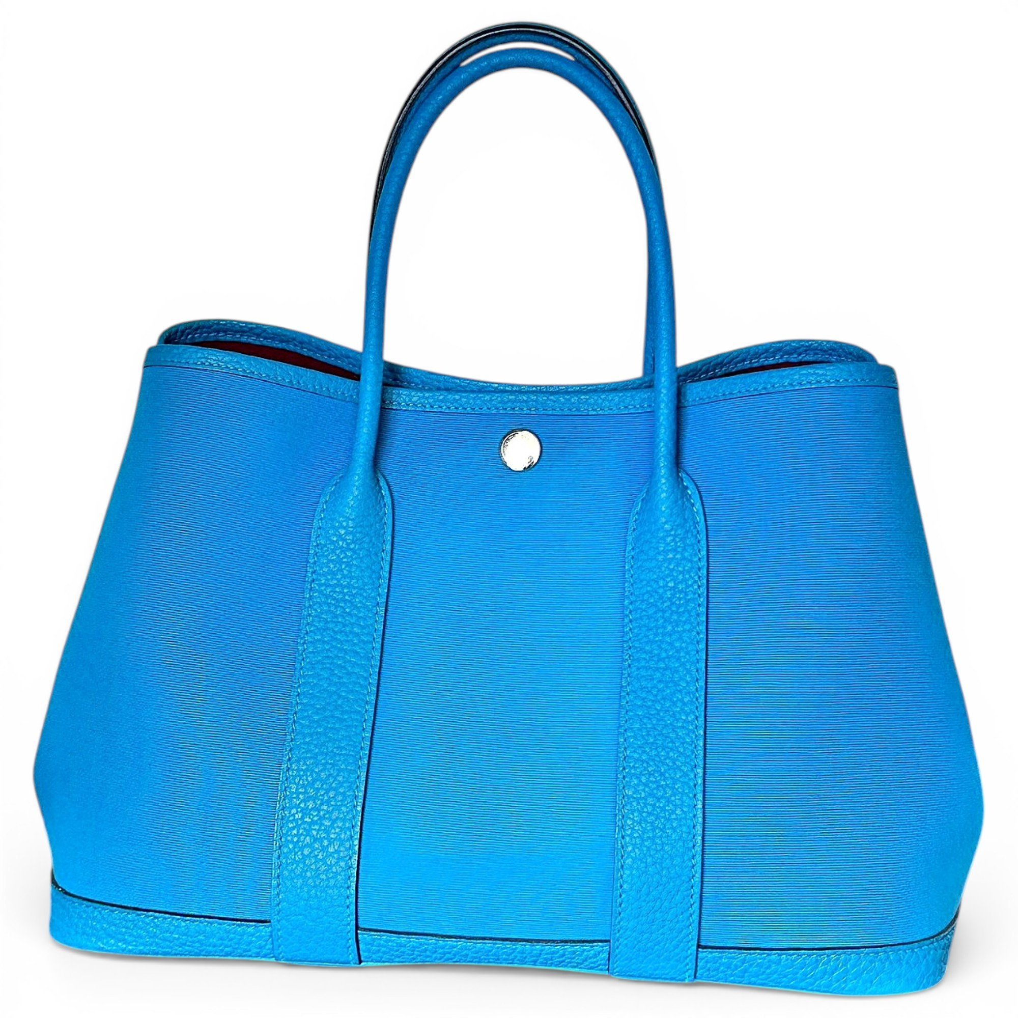 Garden Party leather handbag