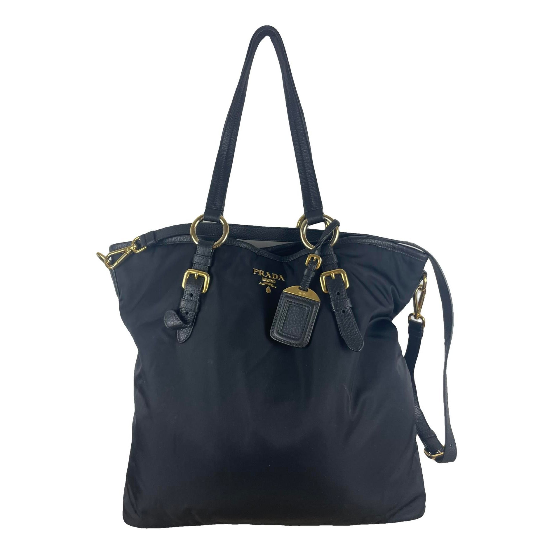 Re-edition leather handbag
