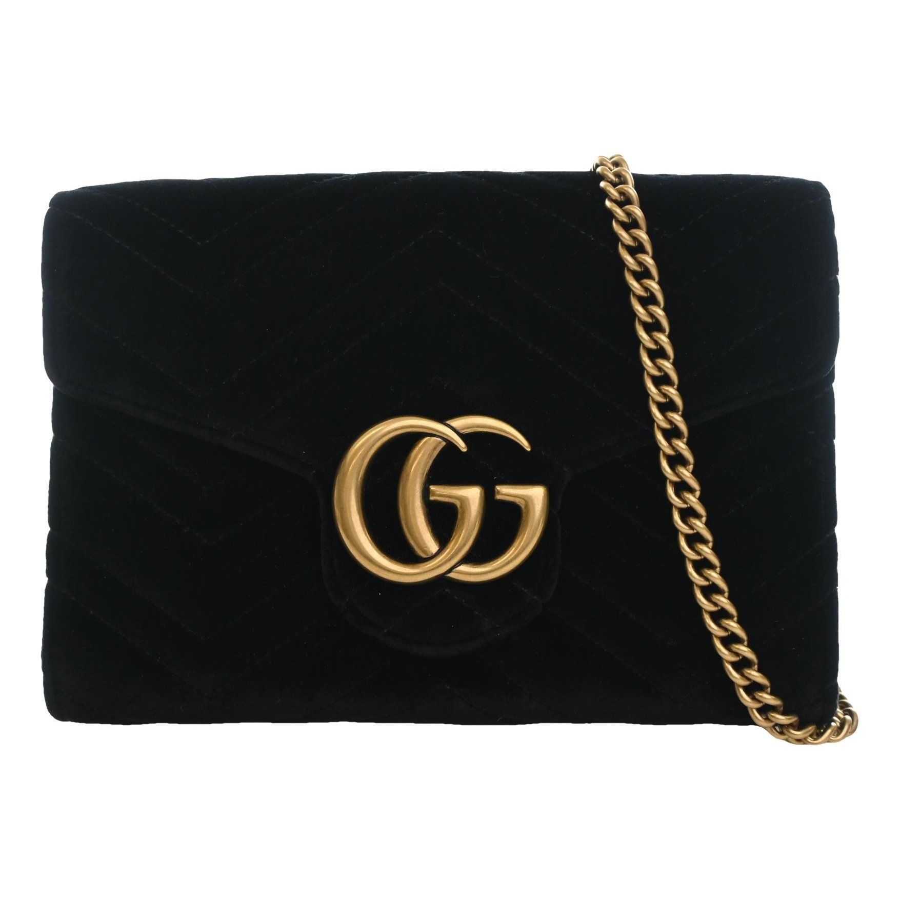 GG Marmont velvet crossbody bag