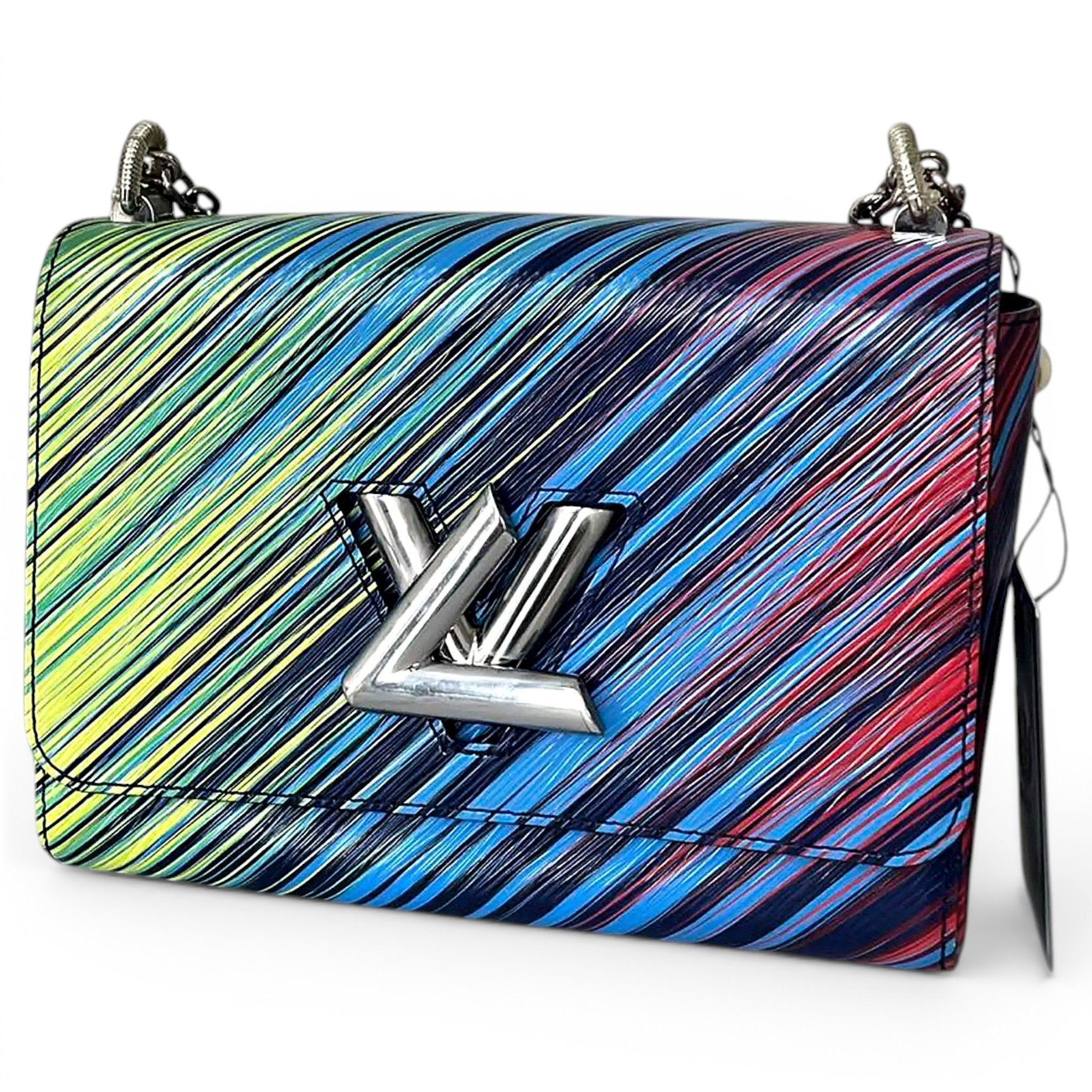 Twist leather crossbody bag