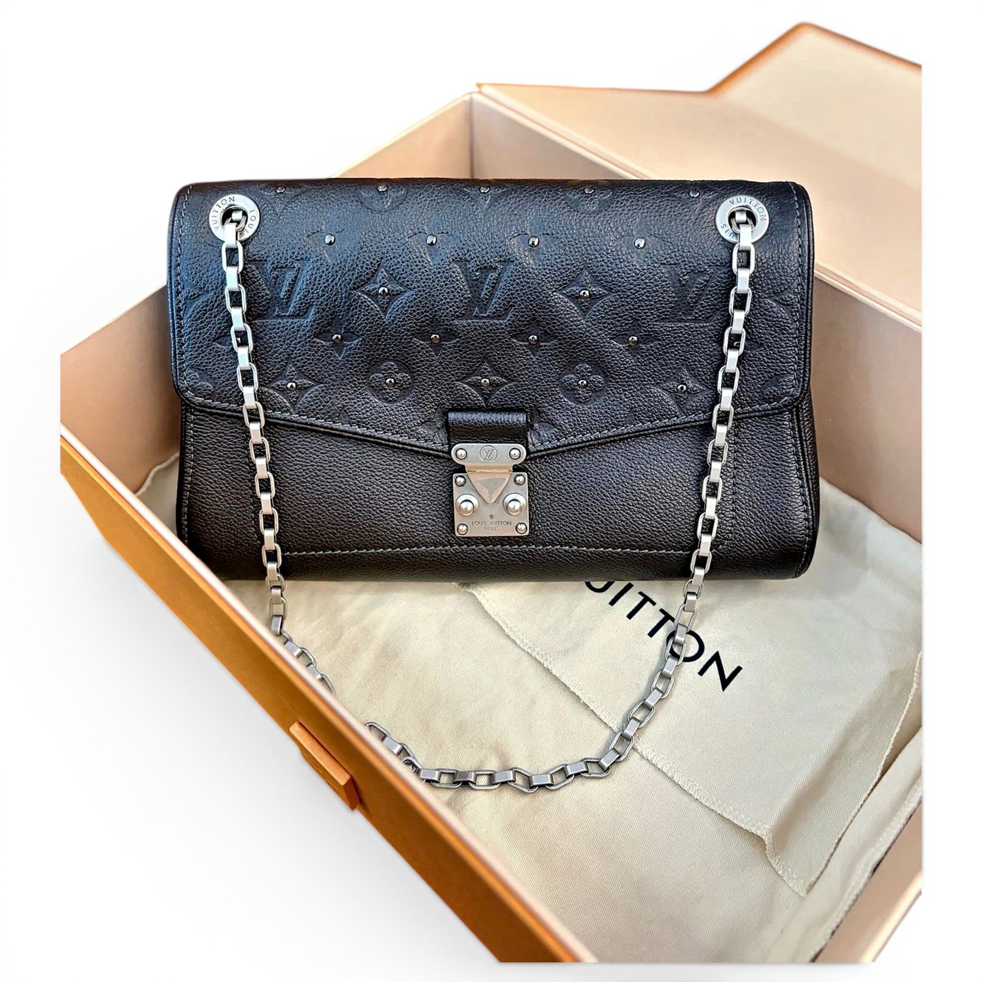 Saint-Germain leather handbag
