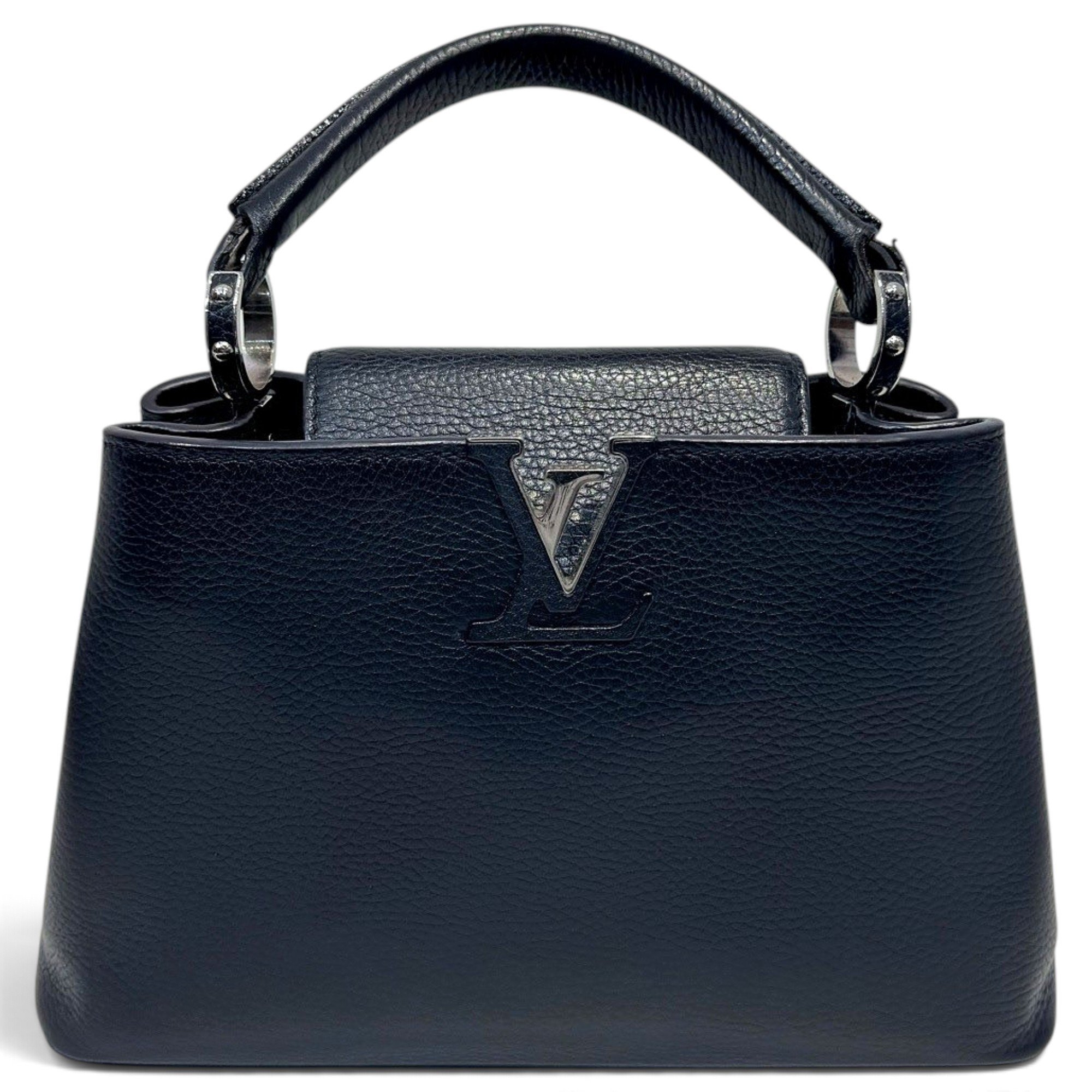 Capucines leather handbag