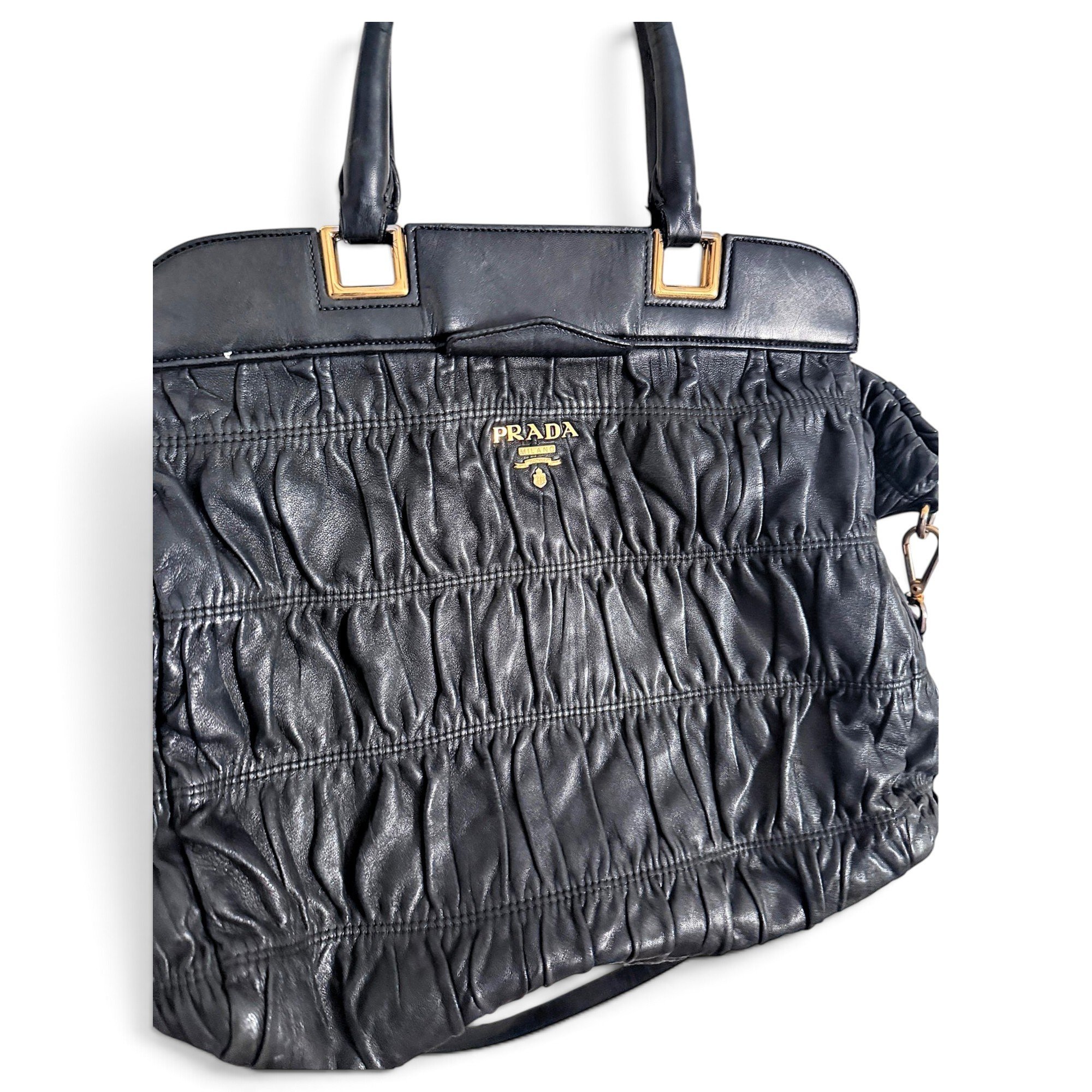 Leather handbag