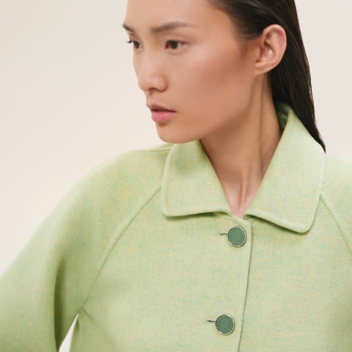 Vert Tendre Cashmere Jacket