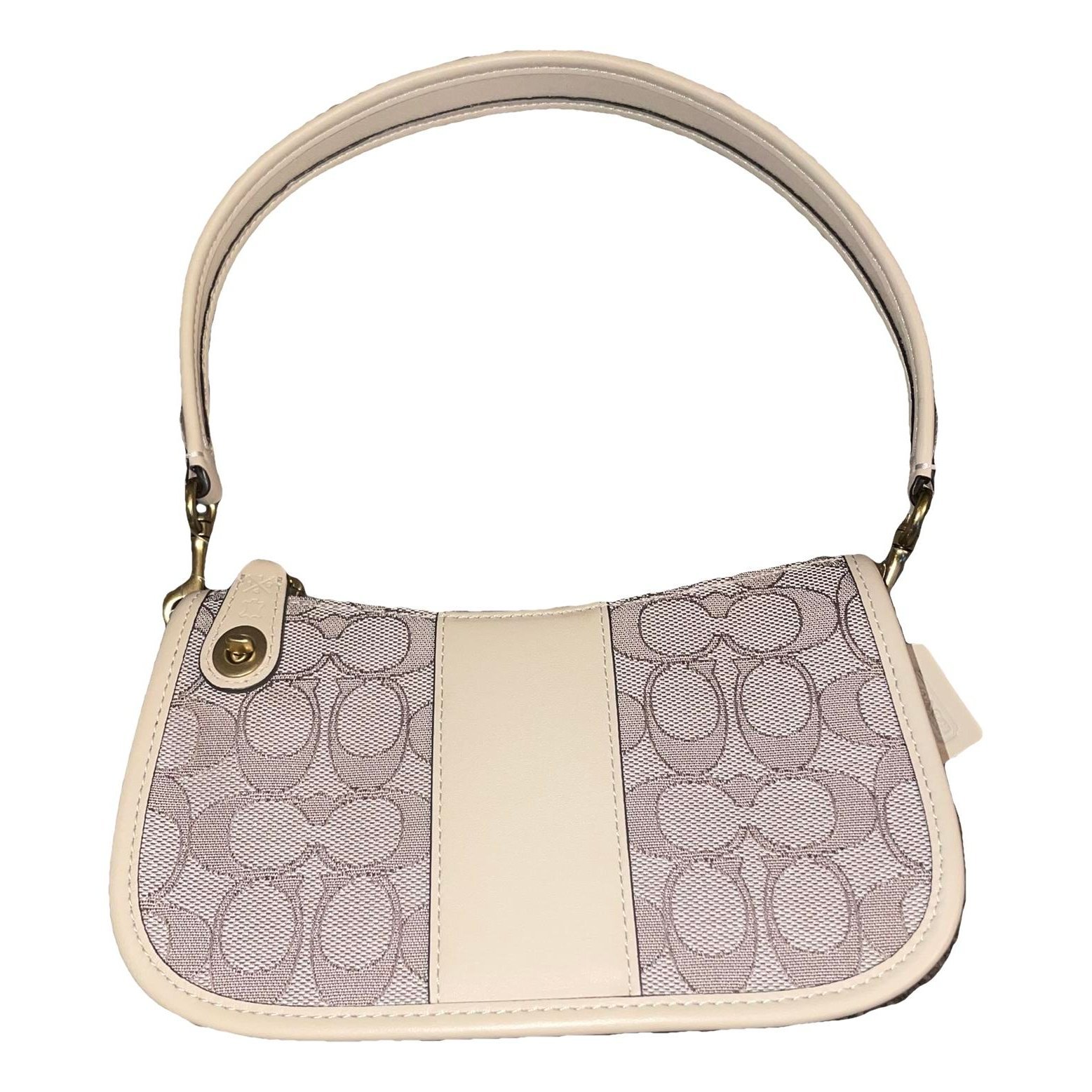Patent leather handbag