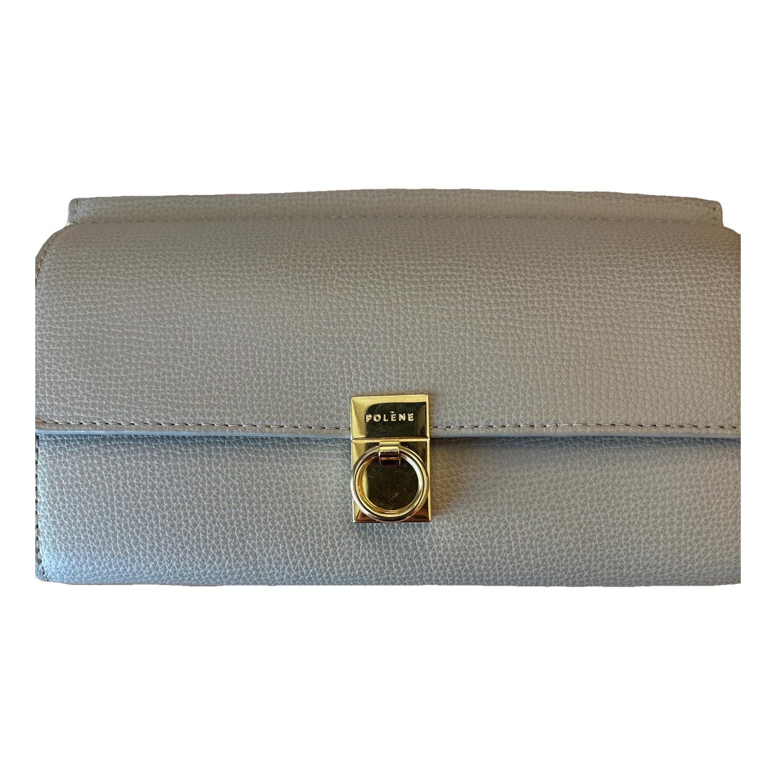 Polene Numéro Sept leather crossbody bag