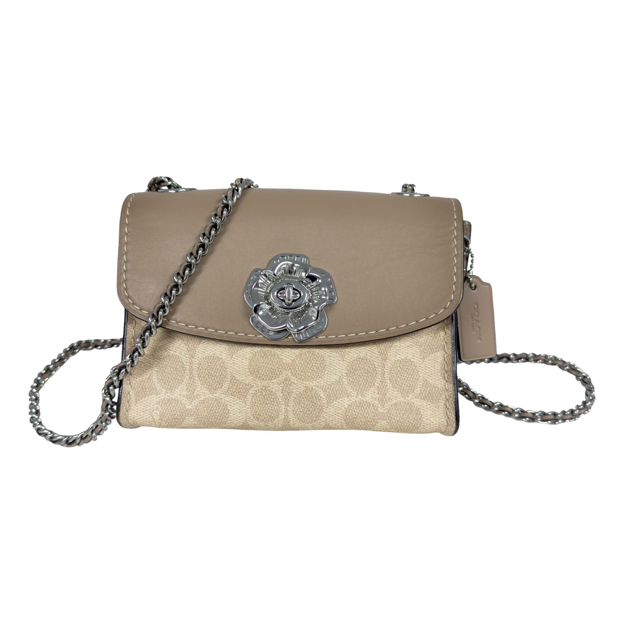 Parker leather crossbody bag