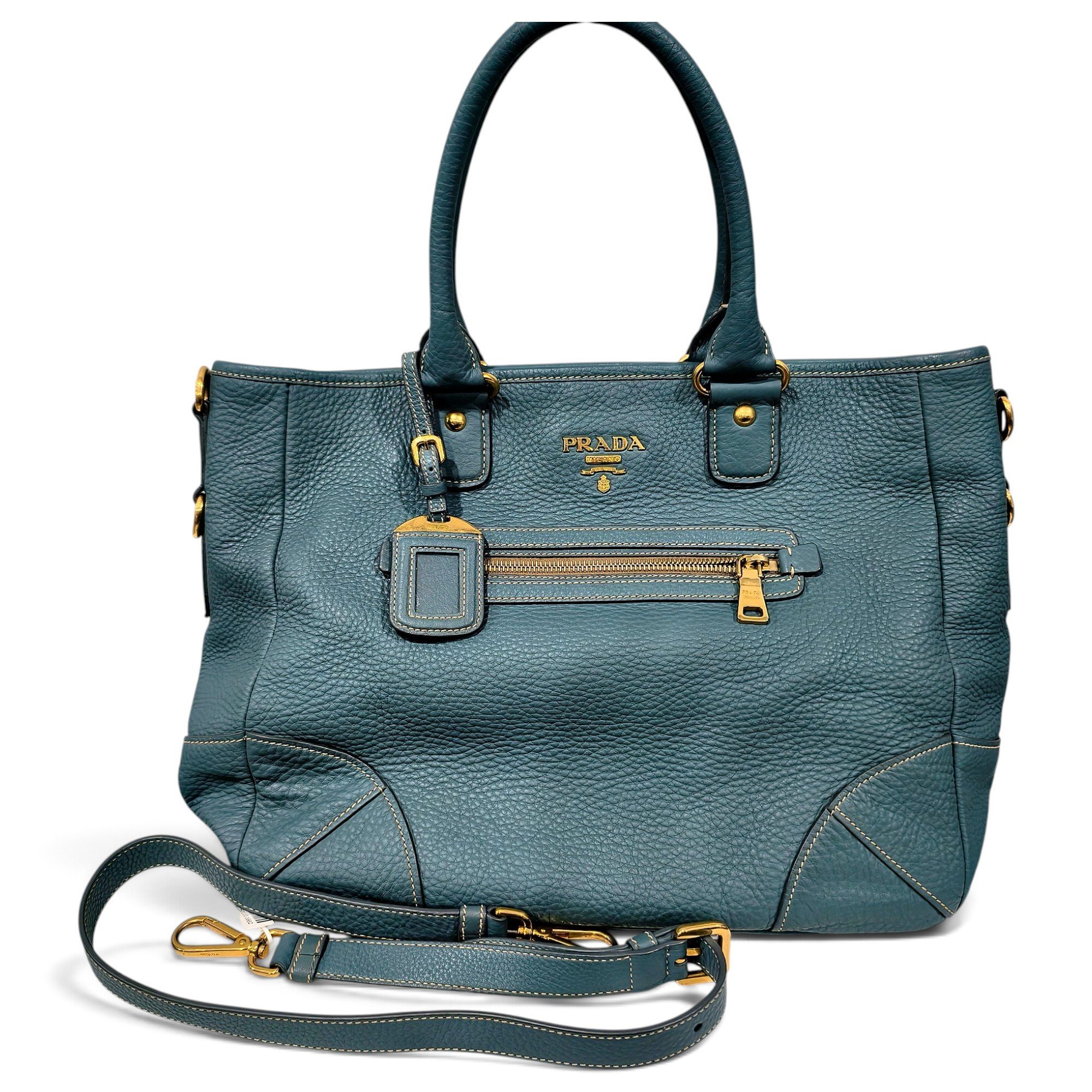 Leather handbag