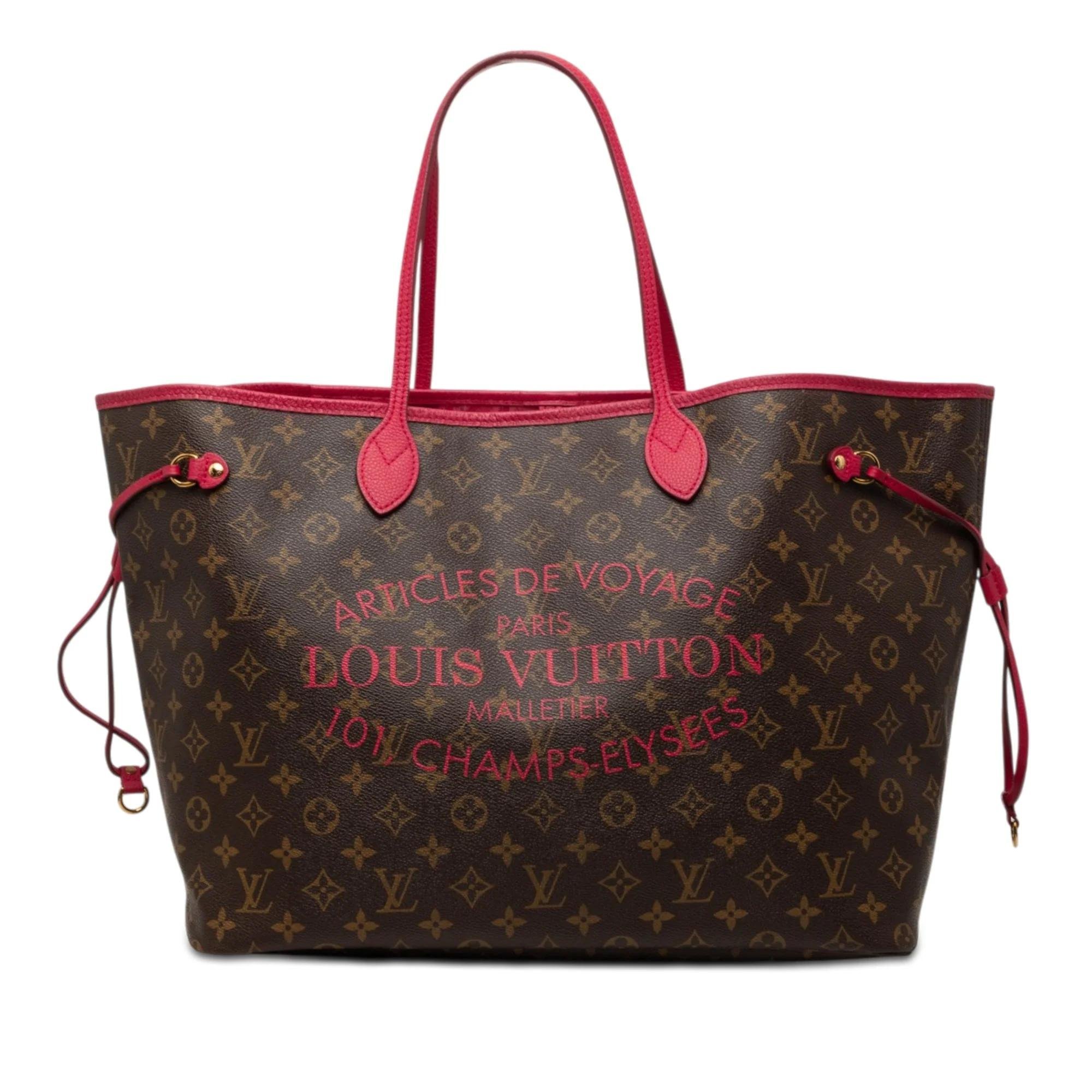 Neverfull leather tote