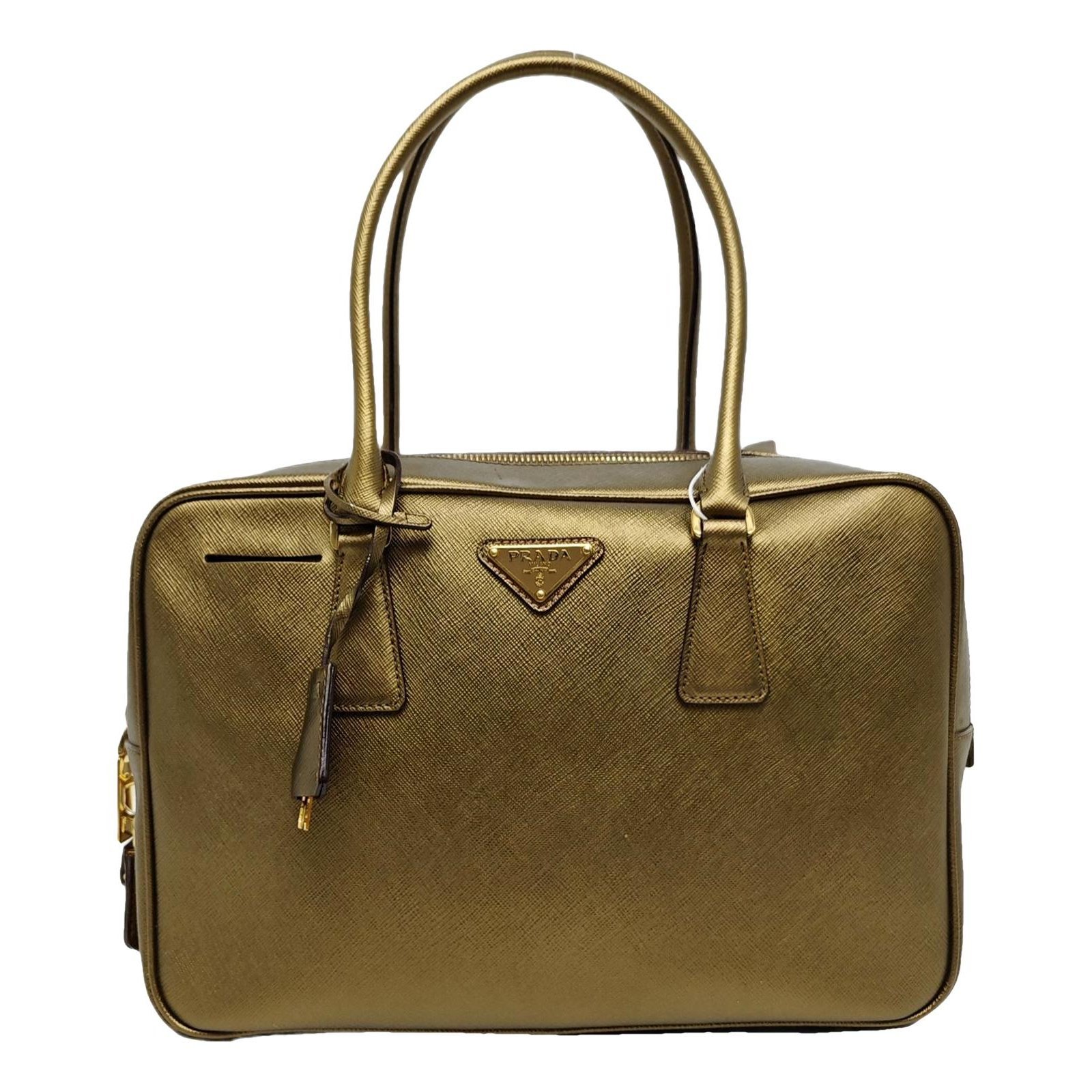Leather tote