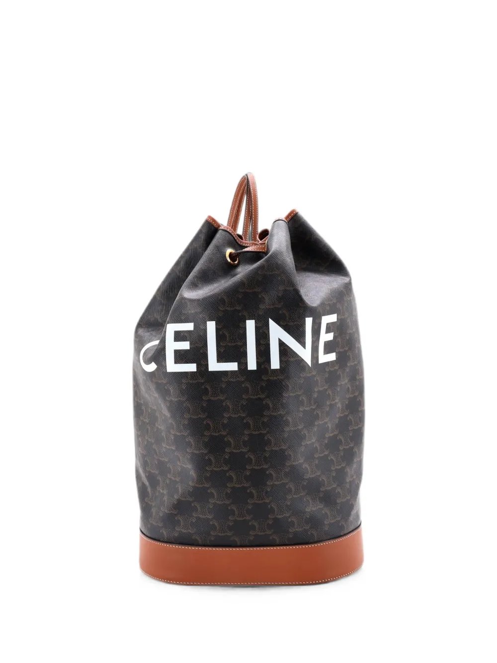 Sailor Bag Triomphe Coated Canvas Medium bucket bag