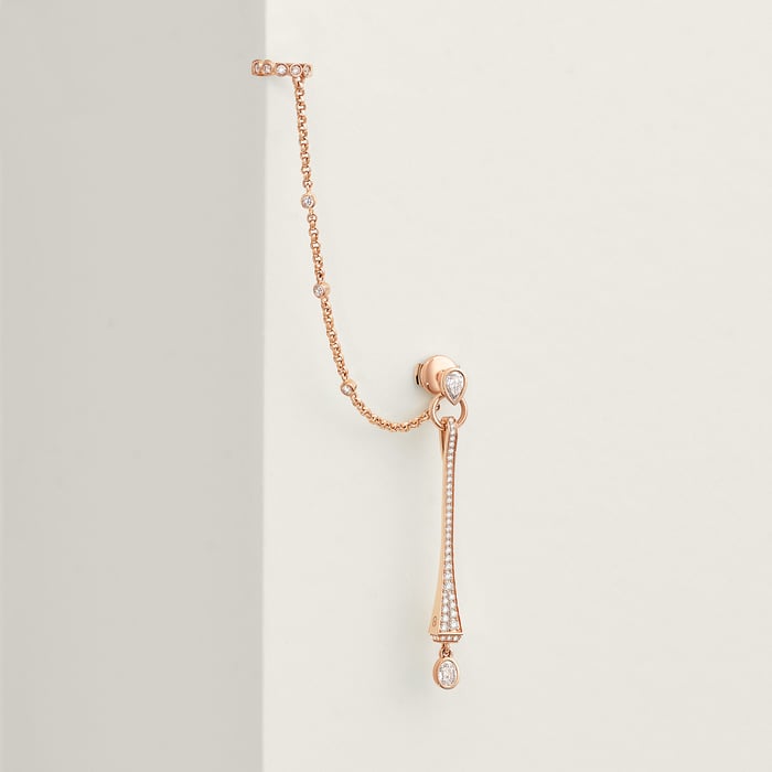 Sans Coloris Clou De Forge Single Ear Climber Earring
