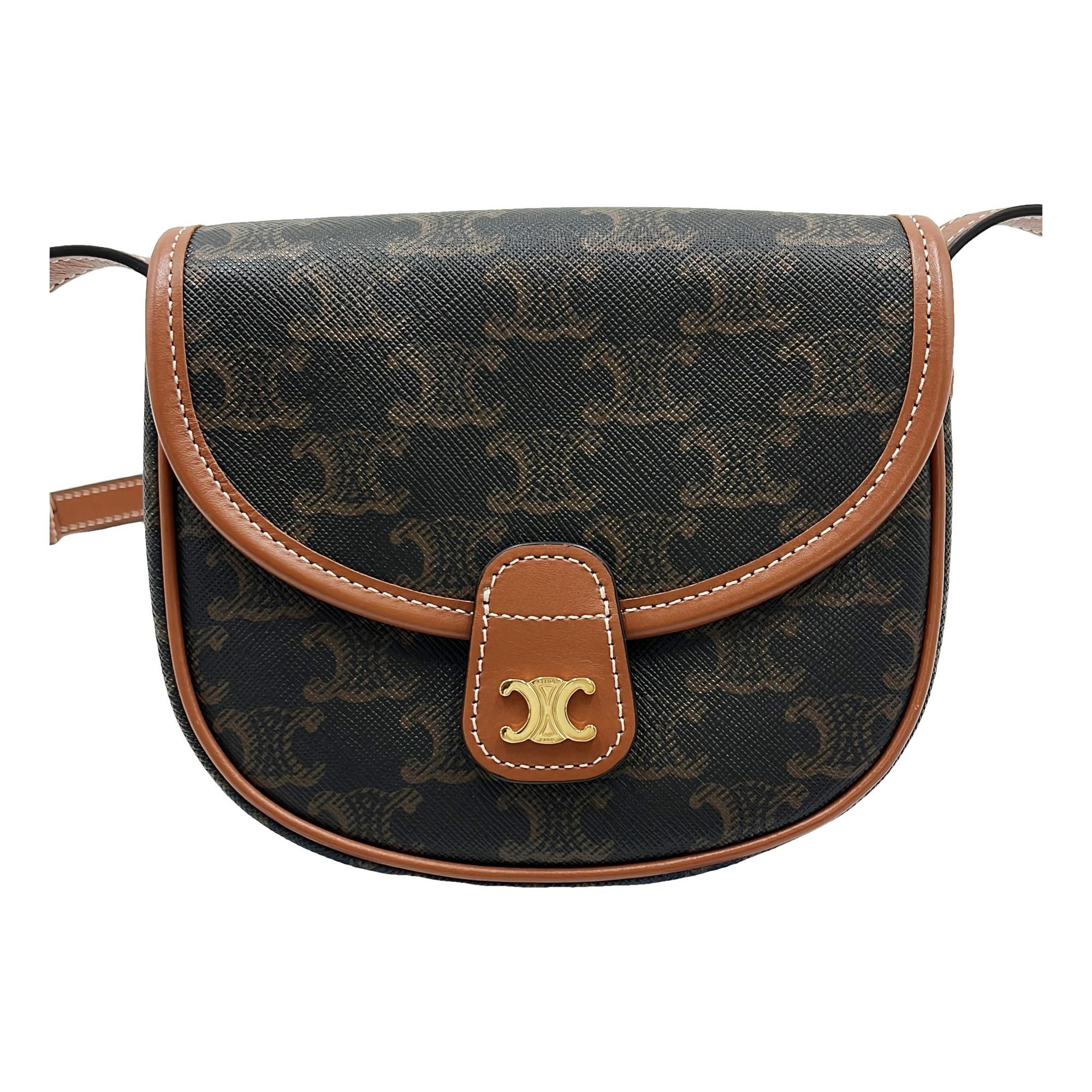 SAC 16 BESACE leather handbag