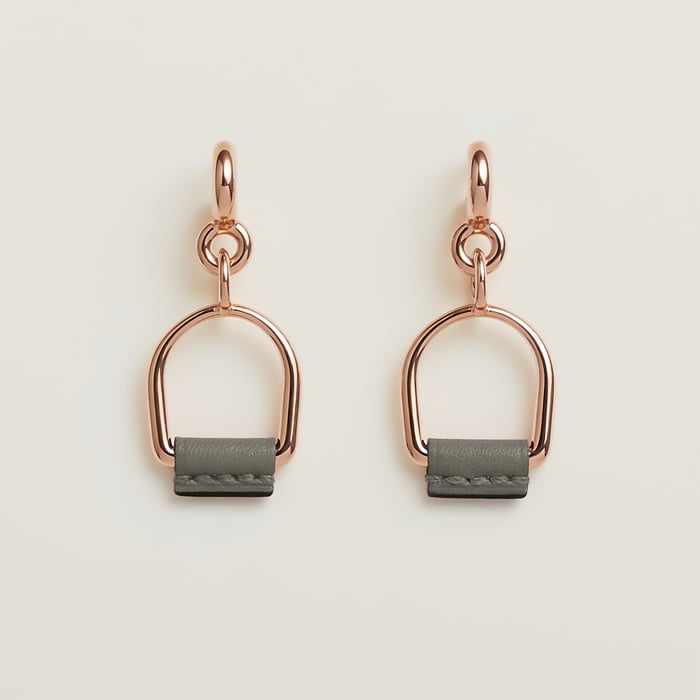 Heritage Equestre Etrier earrings, small model