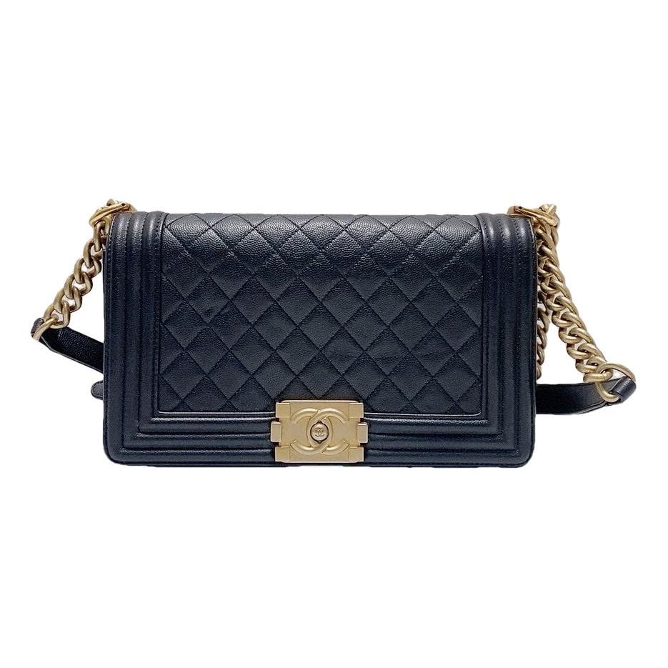 Boy leather crossbody bag