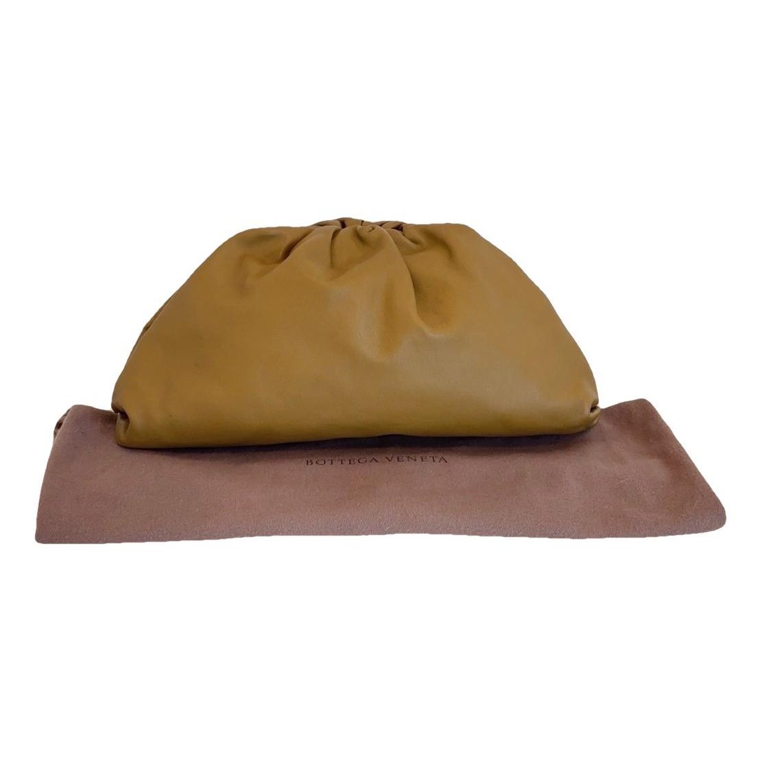 Pouch leather handbag