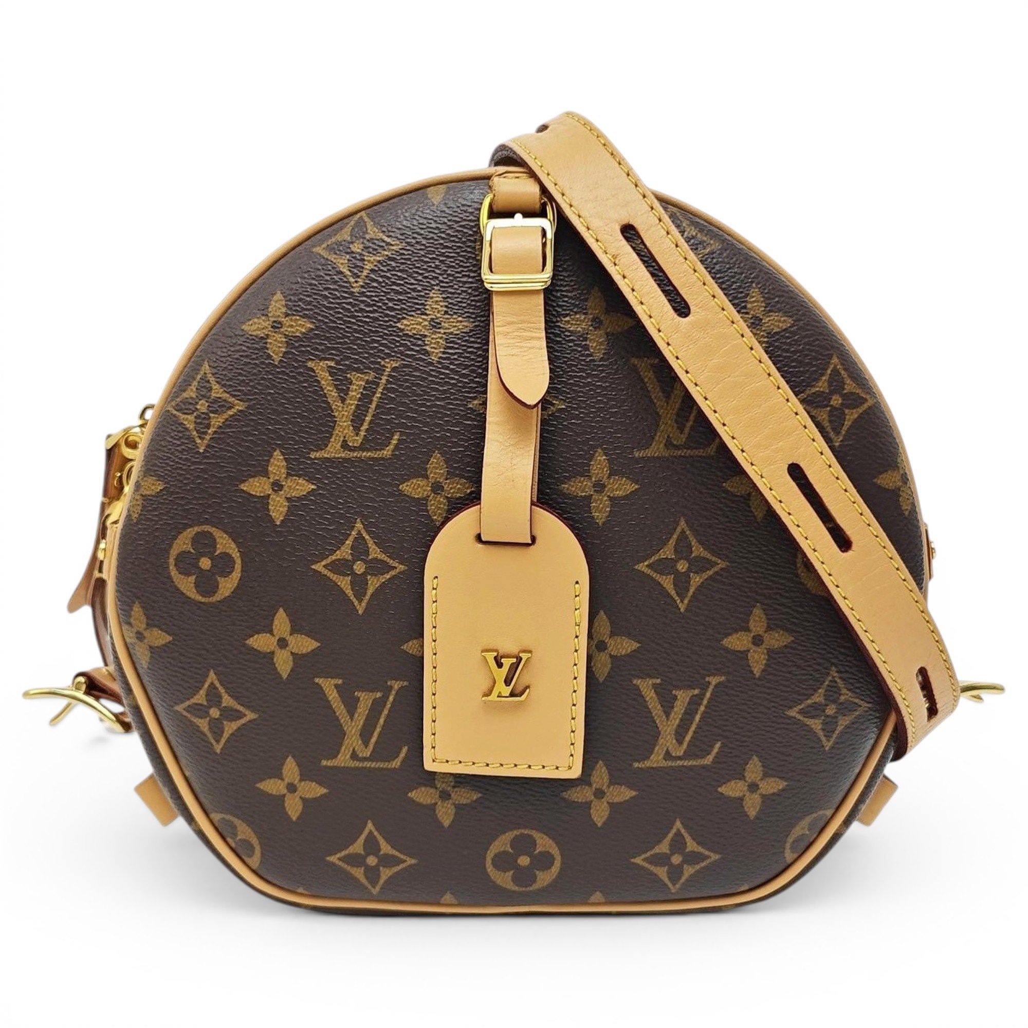 Micro boite chapeau leather handbag