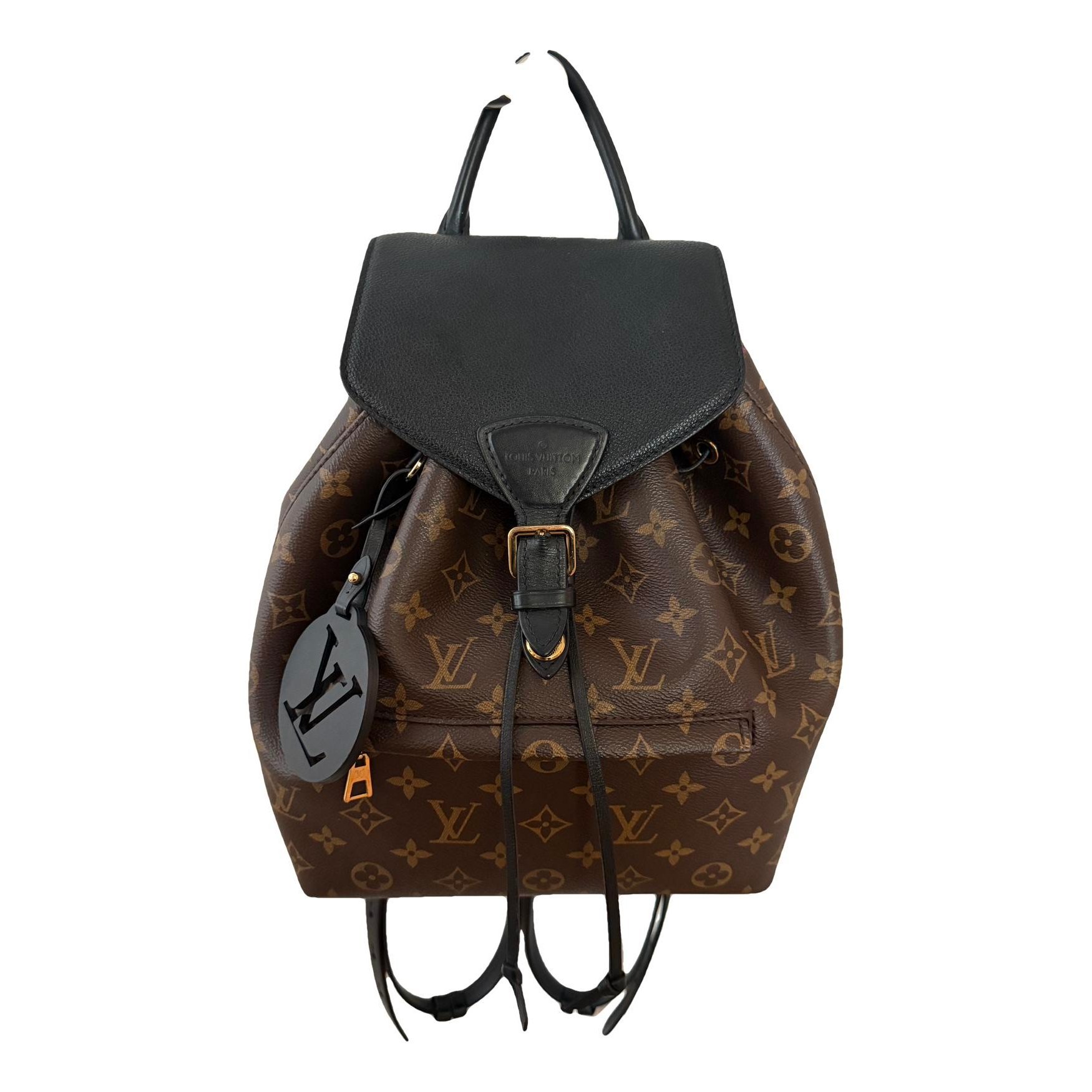 Leather backpack