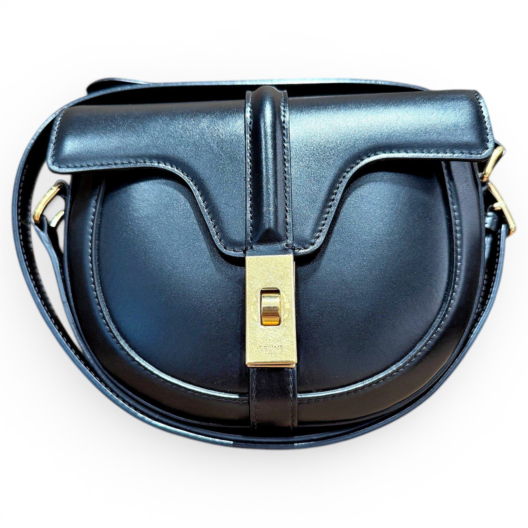 SAC 16 BESACE leather handbag