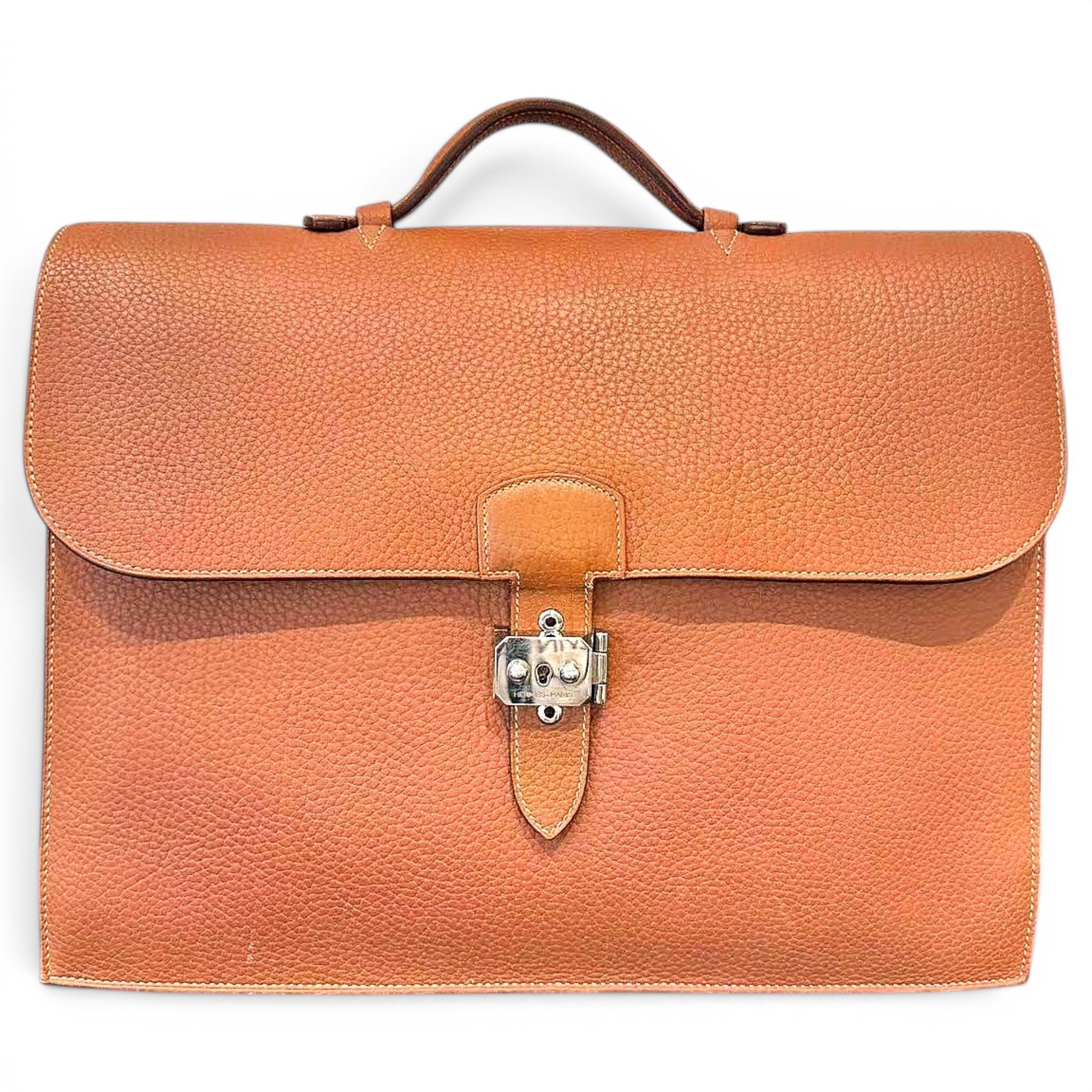 Leather handbag