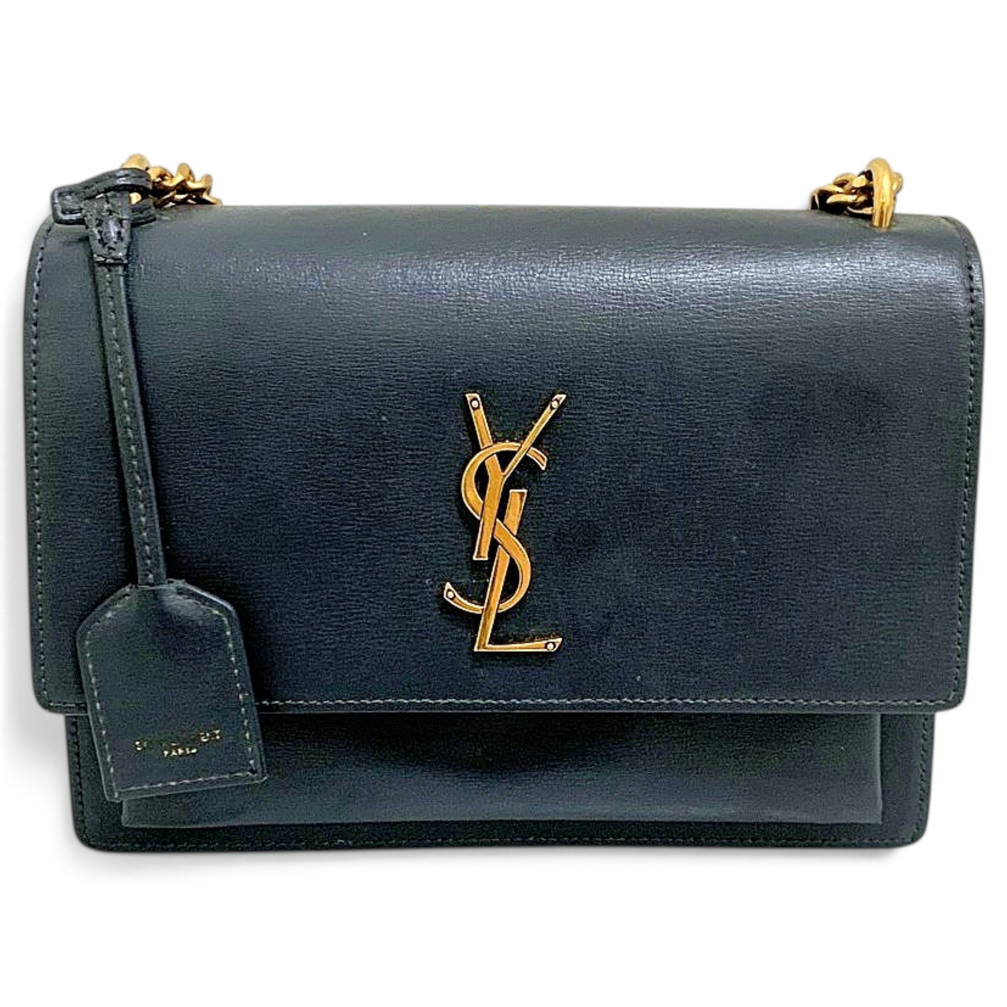 Sunset leather crossbody bag