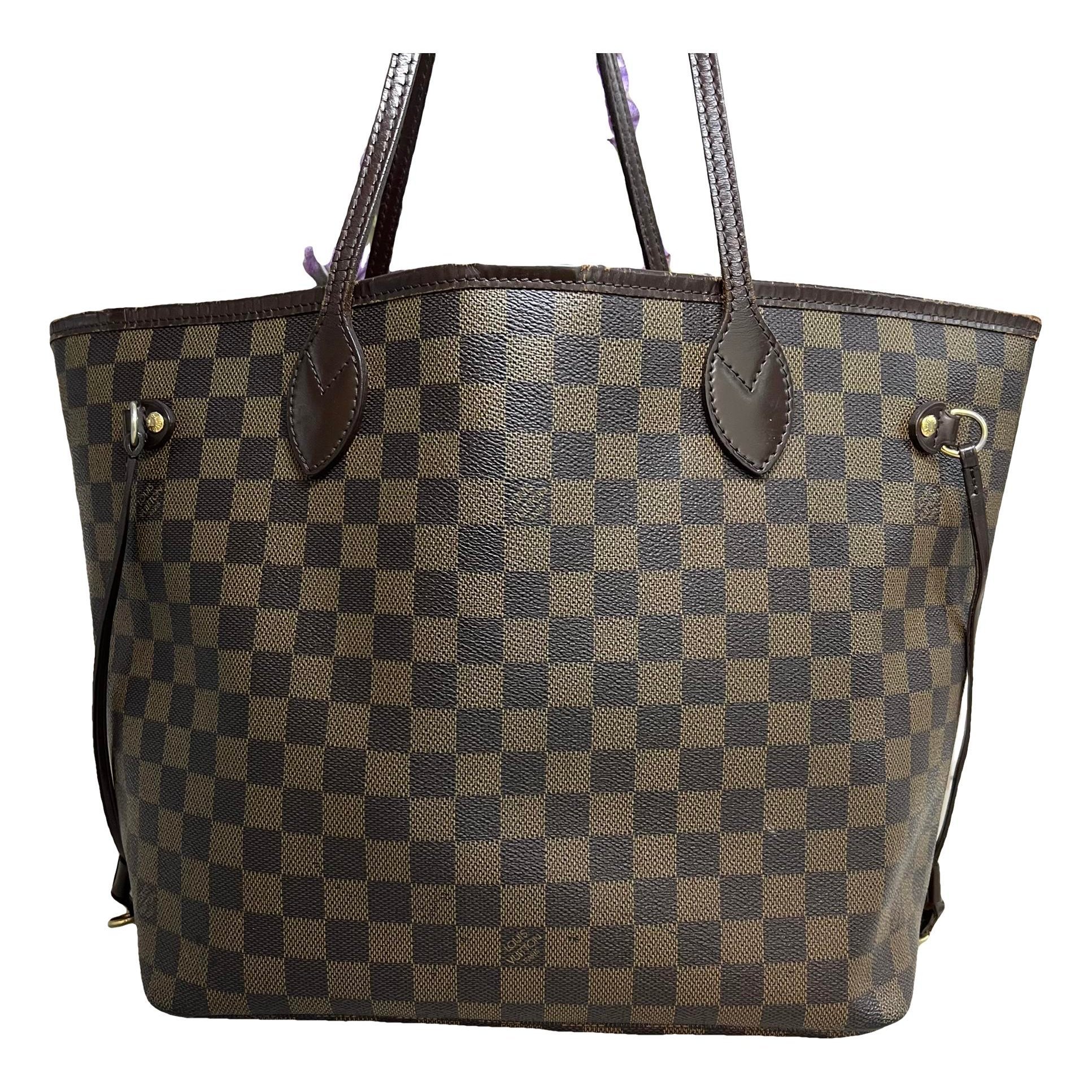 Neverfull leather tote