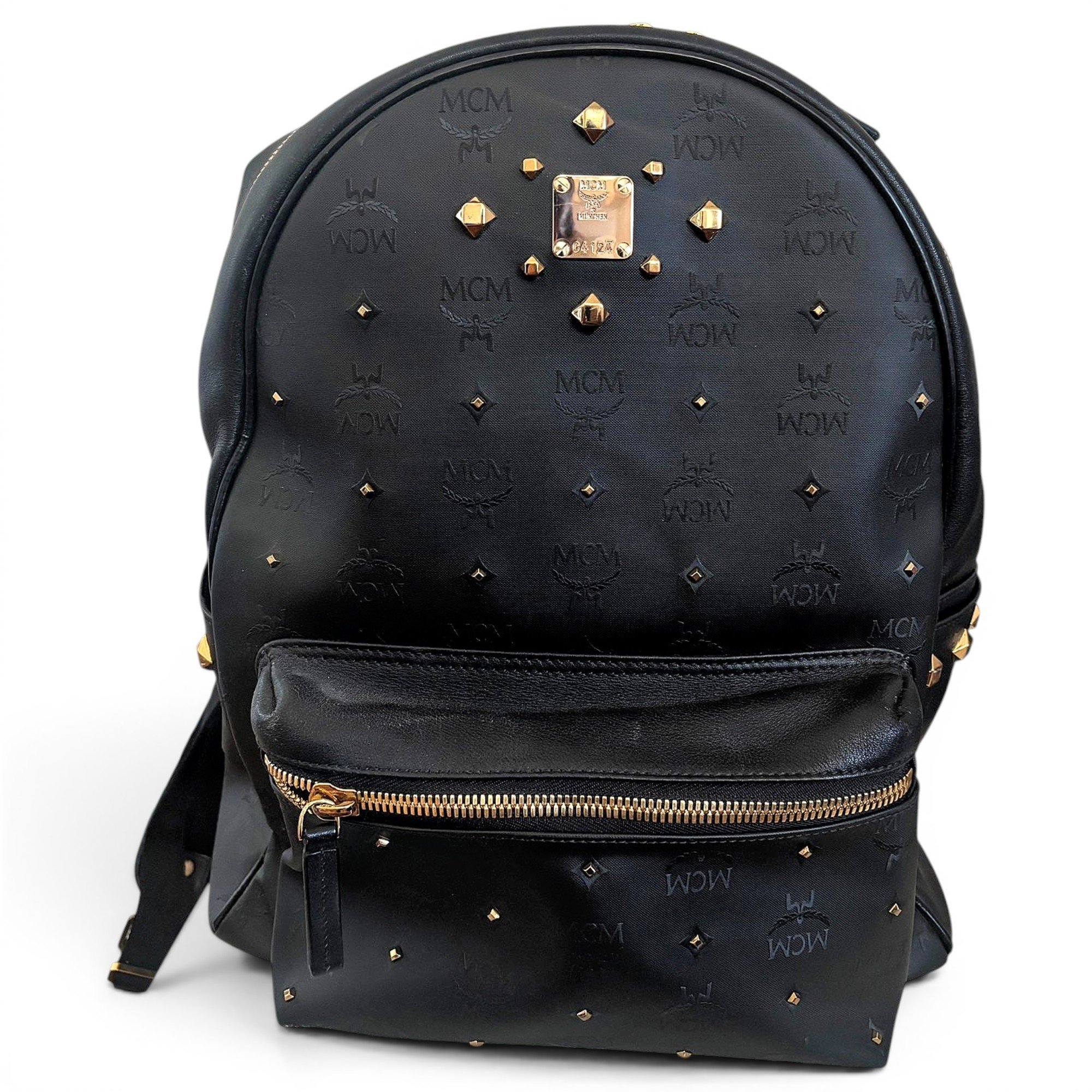 Stark leather backpack