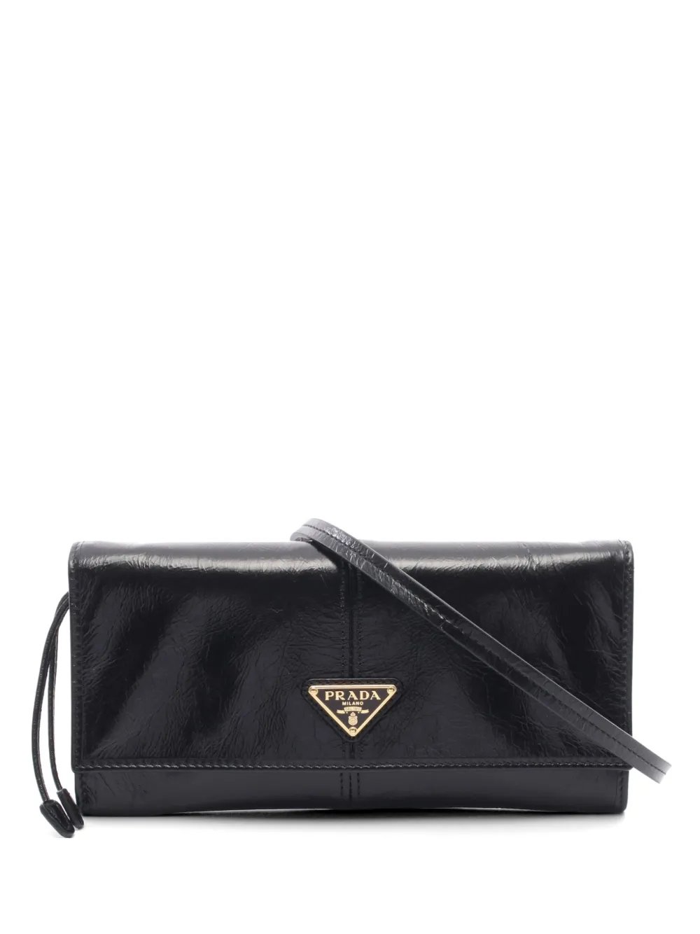 2020s Enamel Triangle mini bag