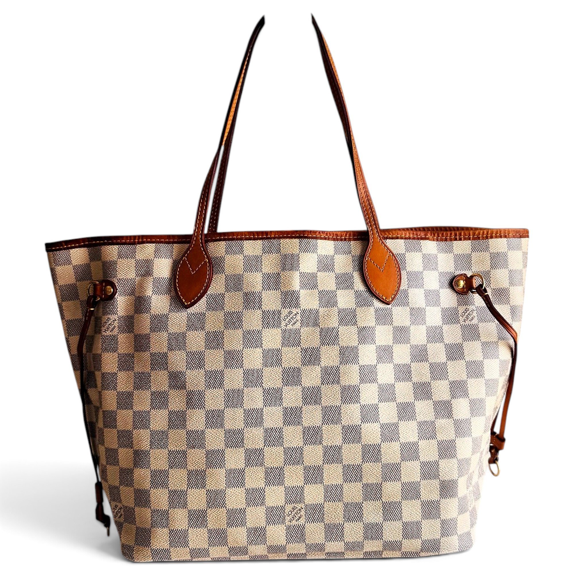 Neverfull leather tote