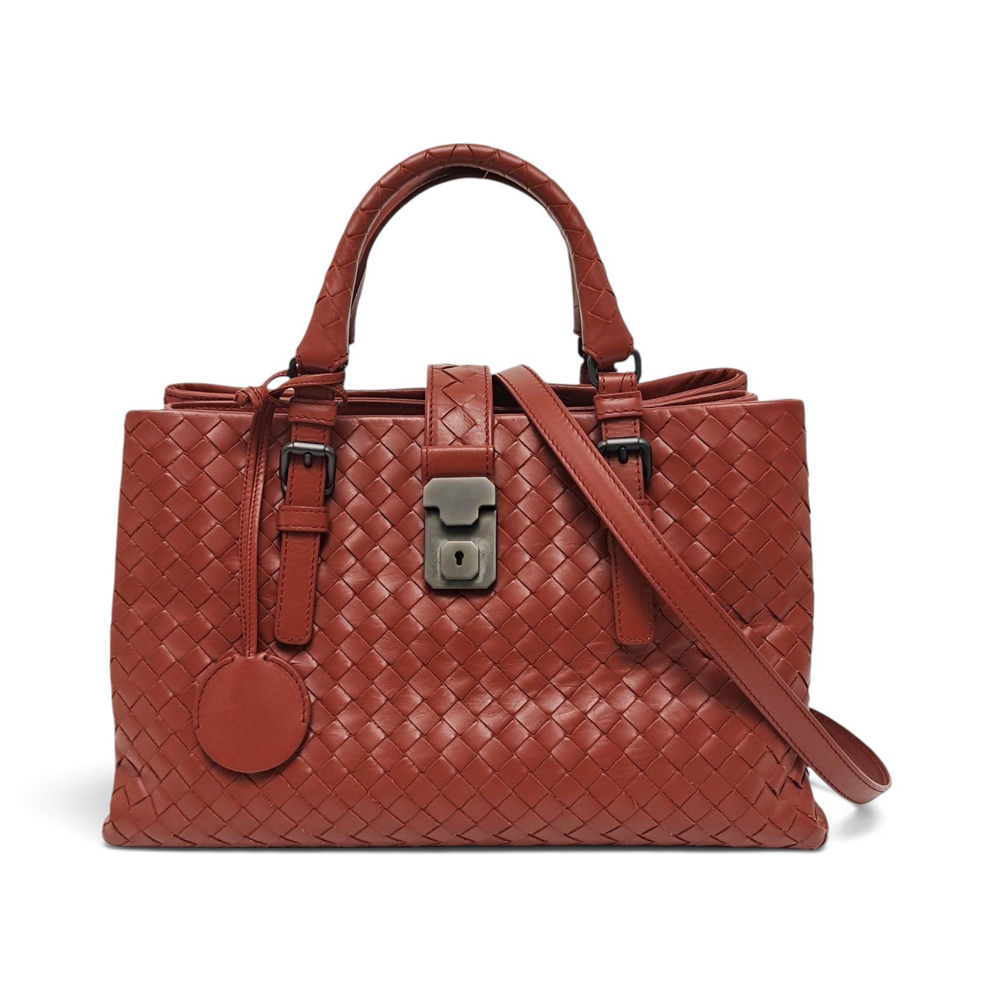 Roma leather handbag
