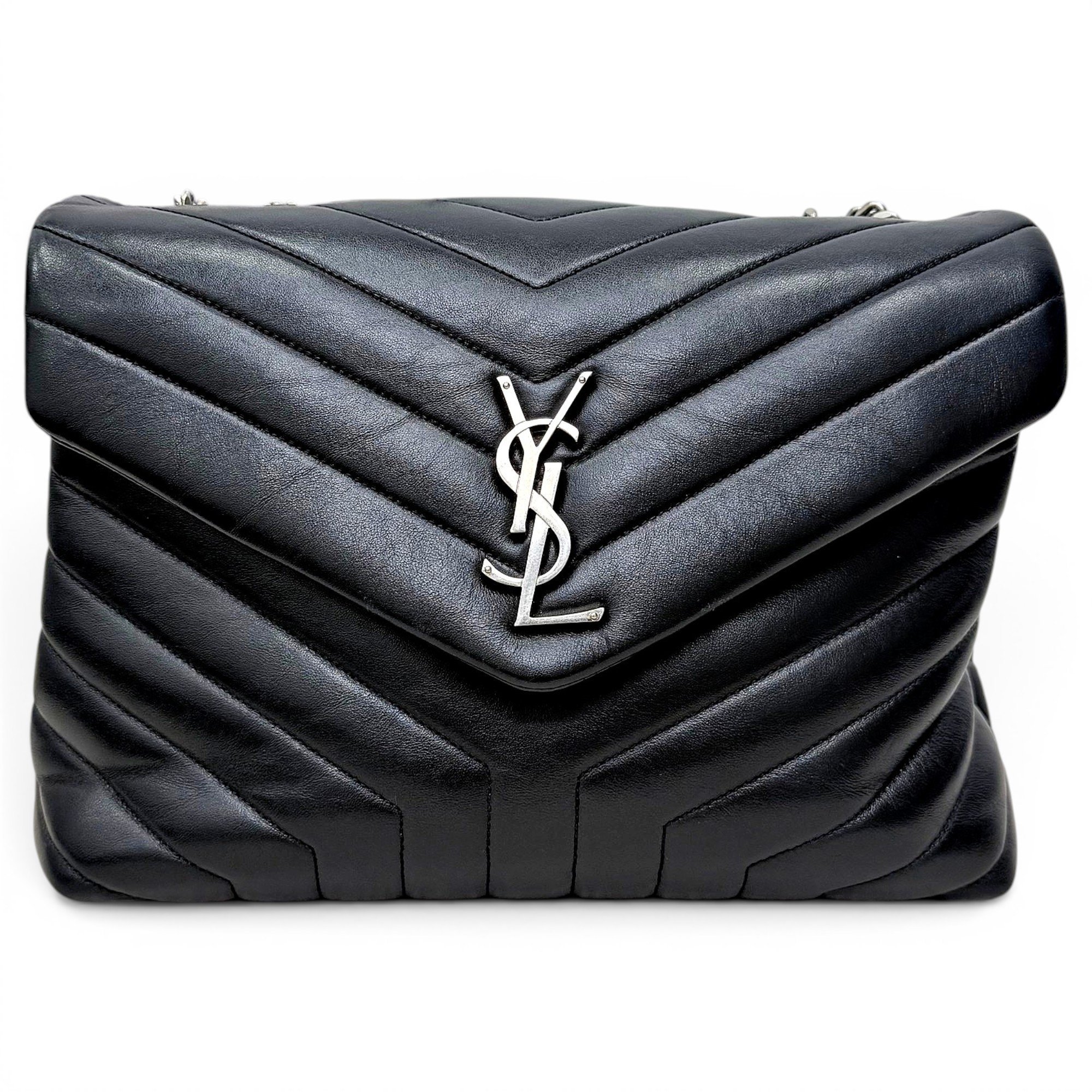 Loulou leather handbag