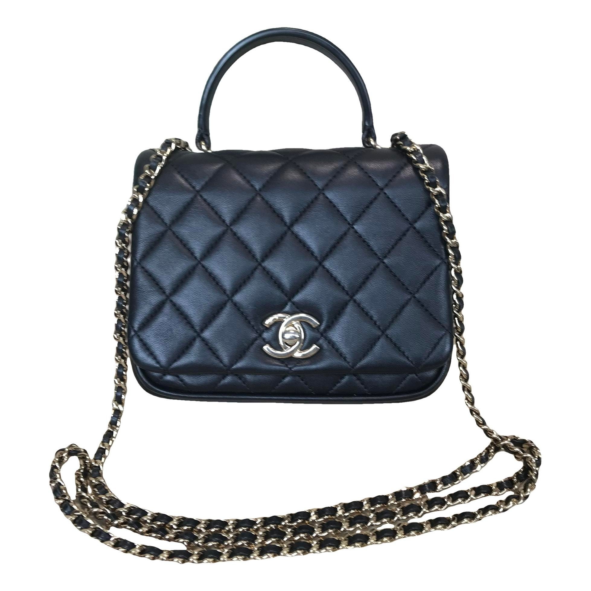 Coco Handle leather handbag