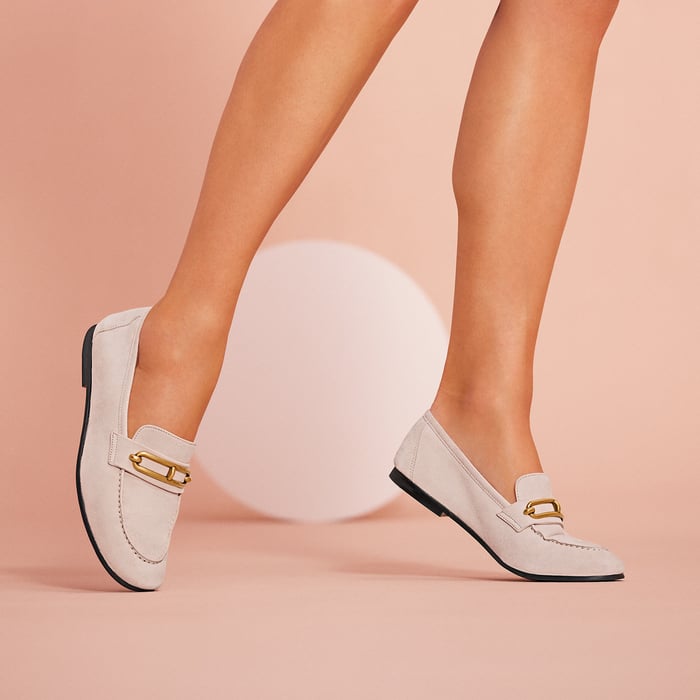 Blanc Poros Colette Loafer