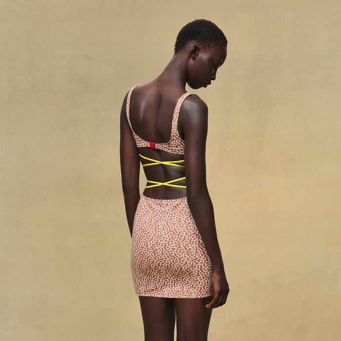 Marron Alezan "Naoussa" Skirt