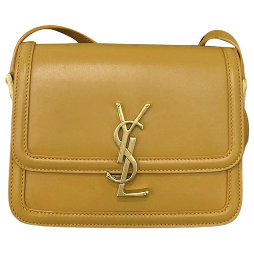 Solférino leather handbag