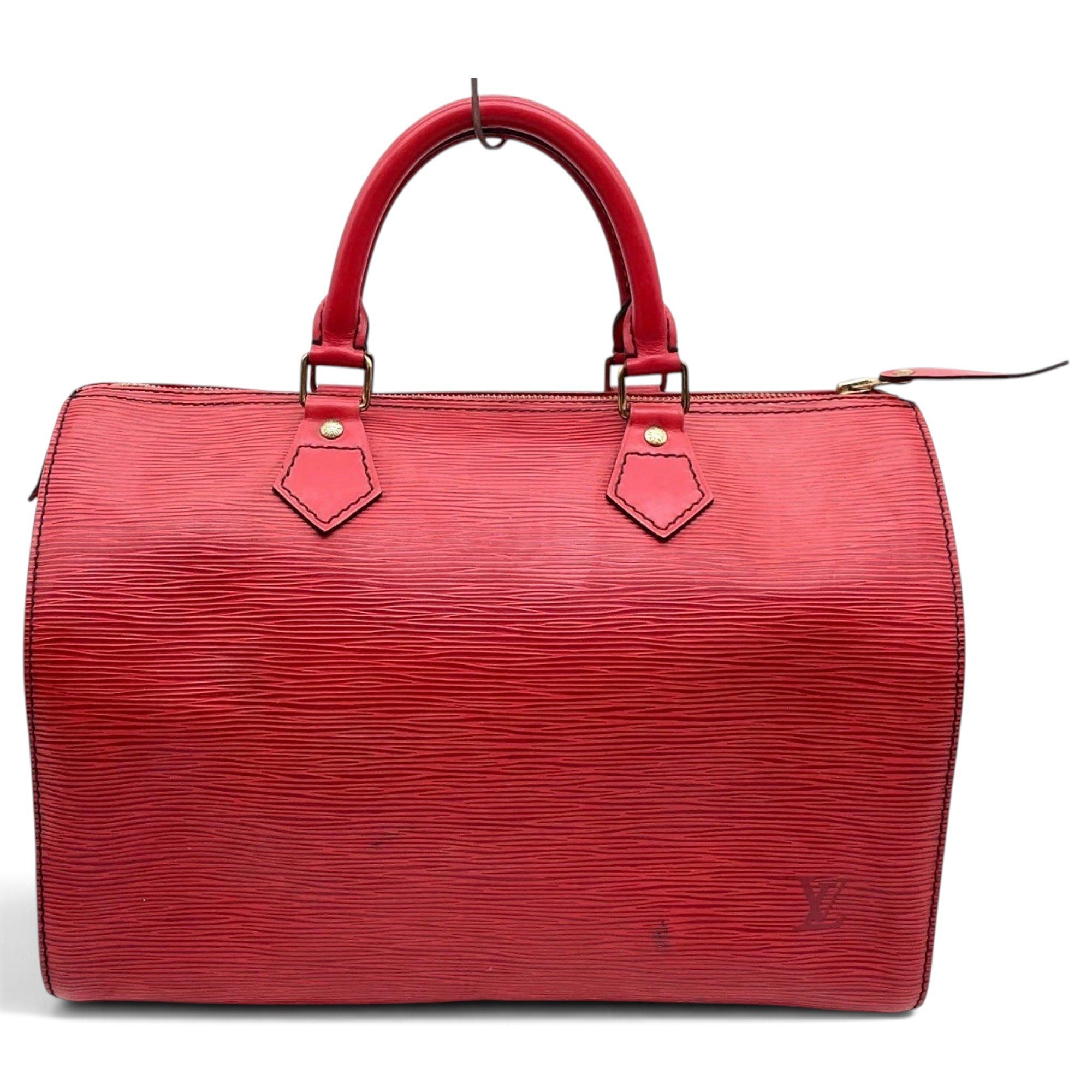 Speedy leather bowling bag