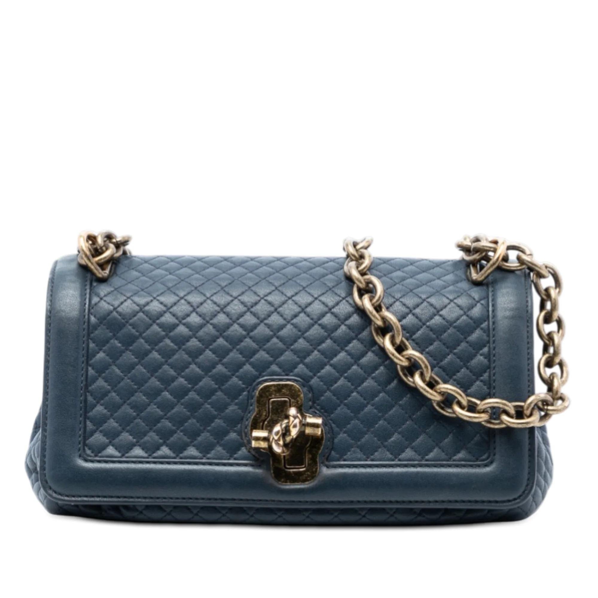 Olimpia pony-style calfskin handbag