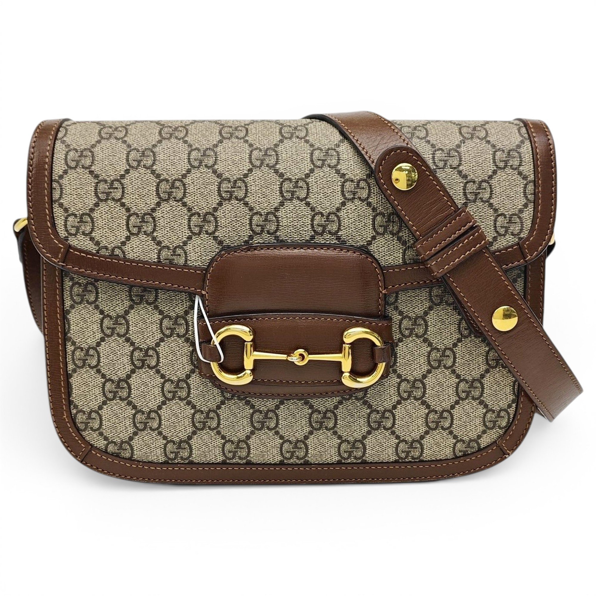 Handle Horsebit 1955 leather handbag